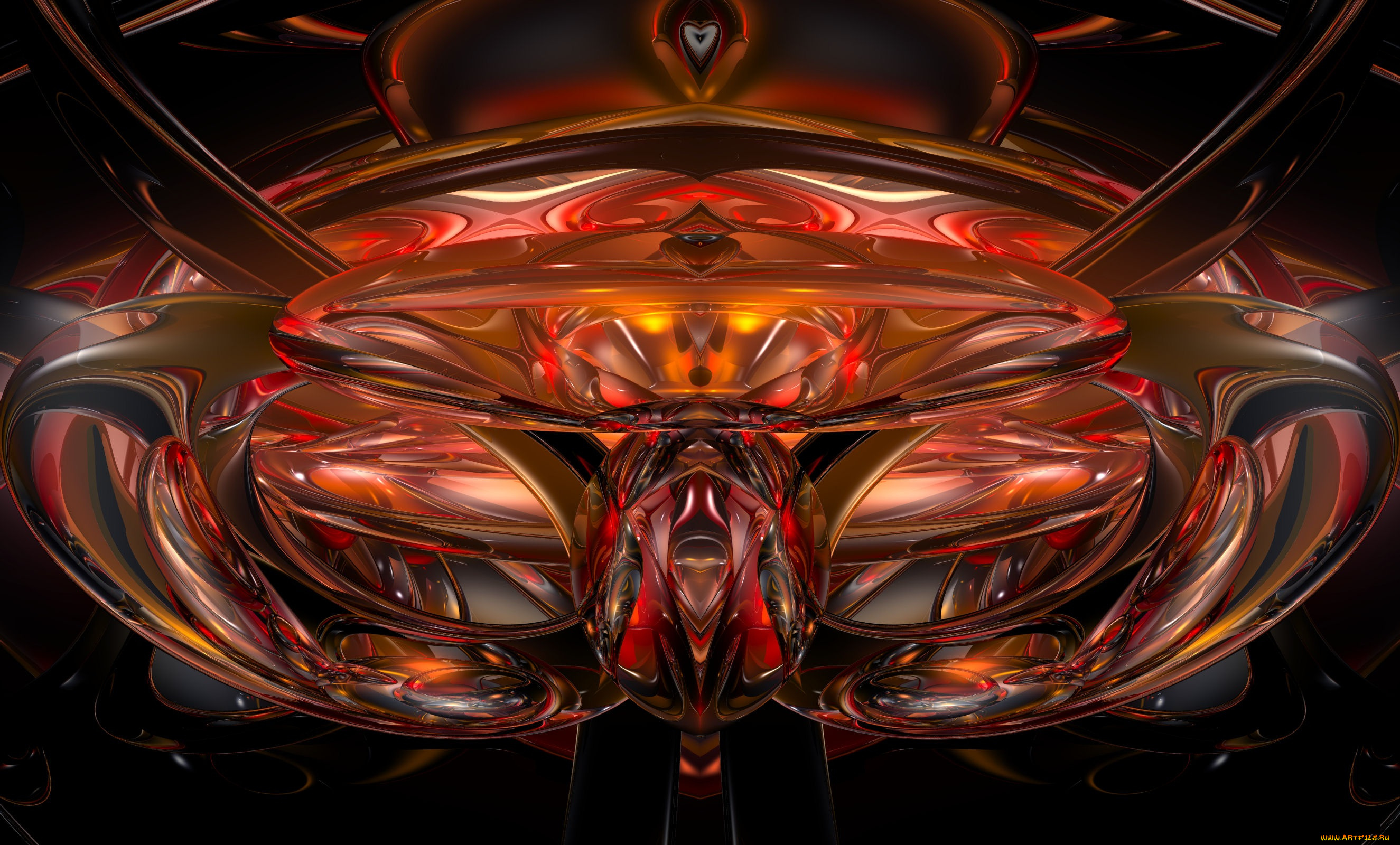 3д, графика, fractal, фракталы, узор