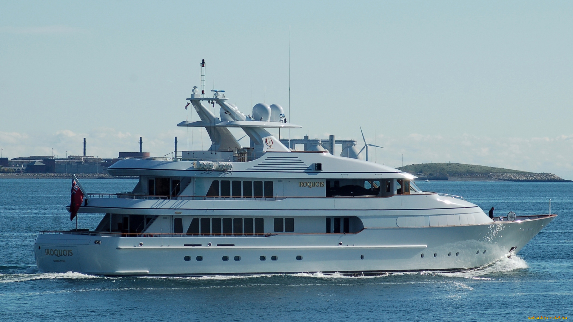 корабли, Яхты, судно, море