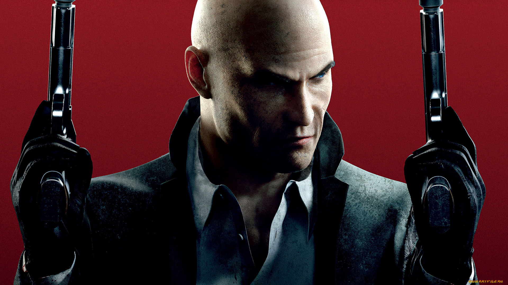 видео, игры, hitman, absolution, оружие, мужчина