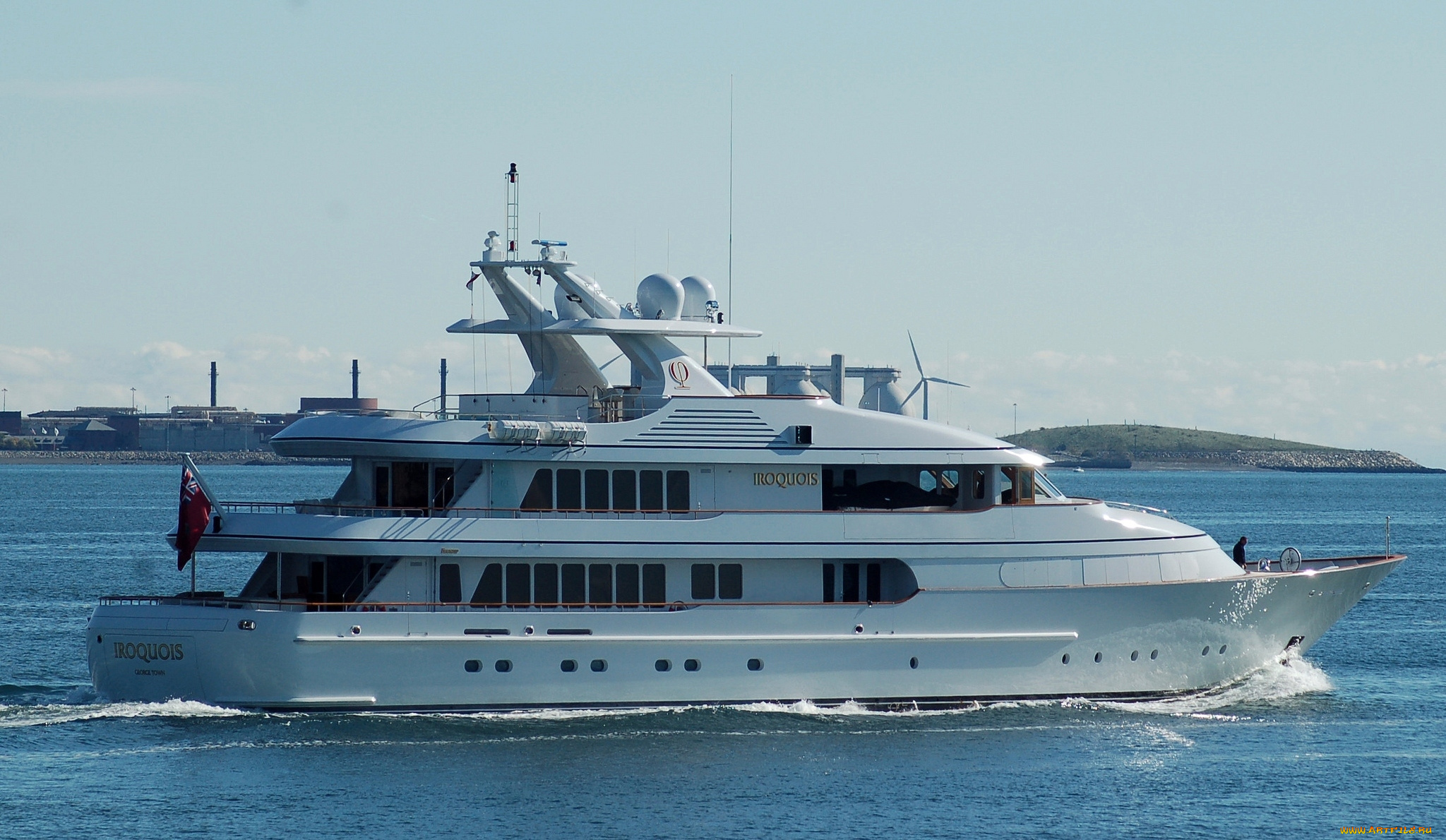 корабли, Яхты, судно, море