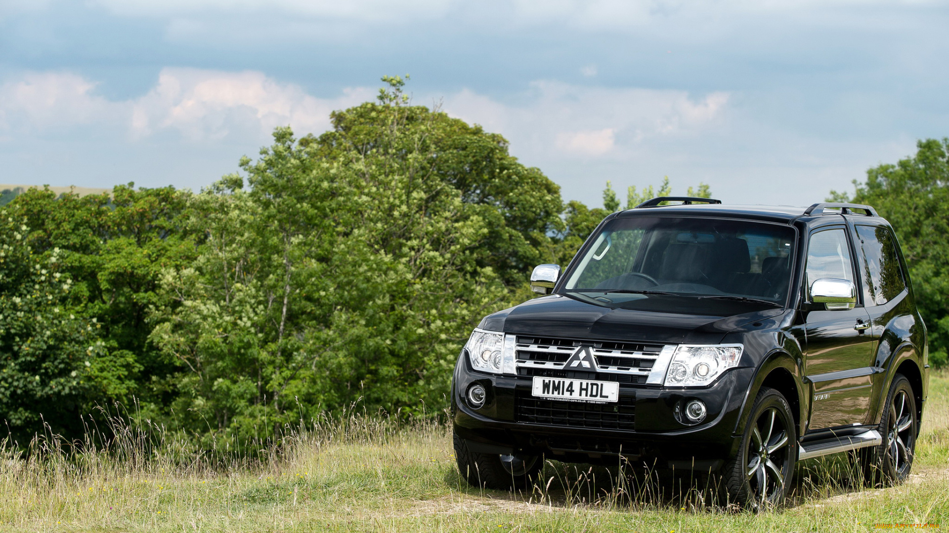 2014, mitsubishi, shogun, swb, barbarian, автомобили, mitsubishi, shogun, тюнинг, черный, металлик