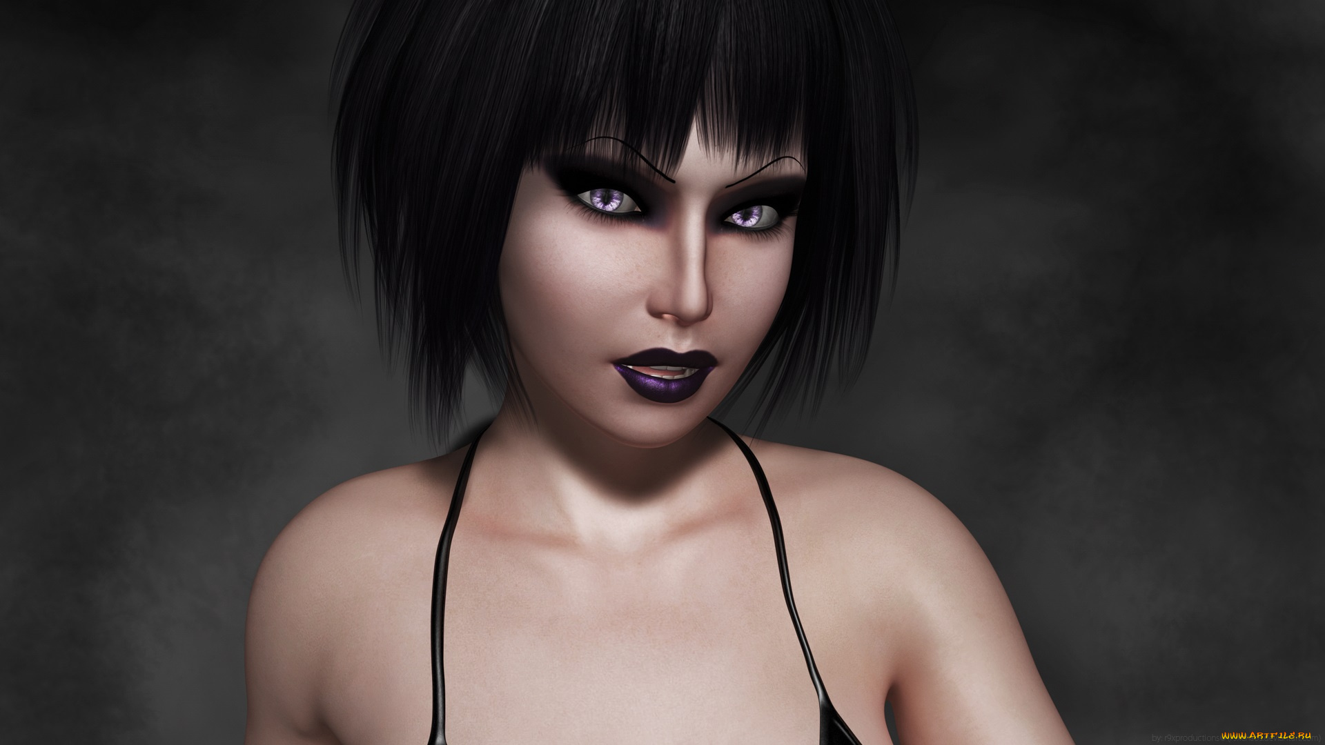 3д, графика, портрет, , portraits, девушка, взгляд