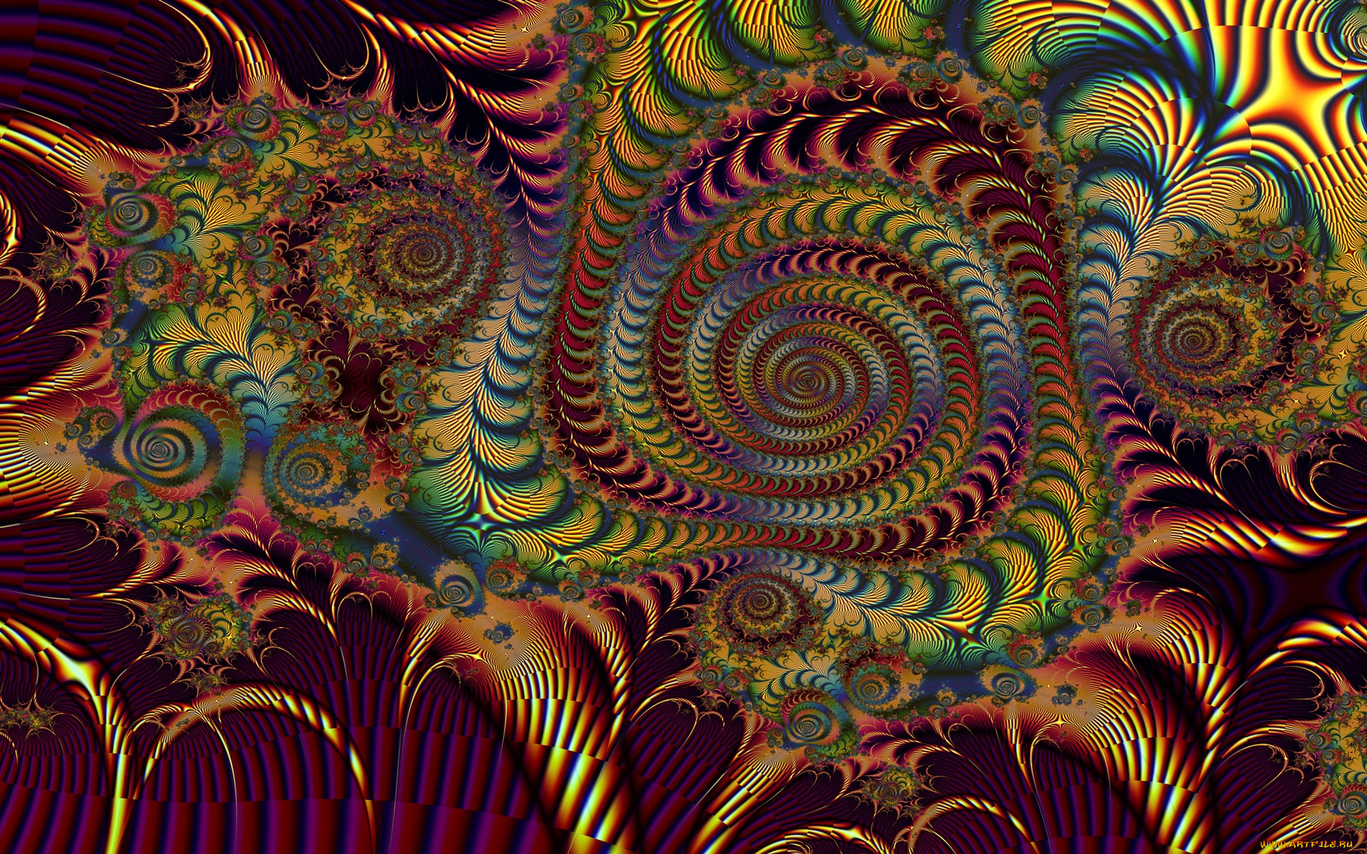 3д, графика, фракталы, , fractal, цвета, фон, узор