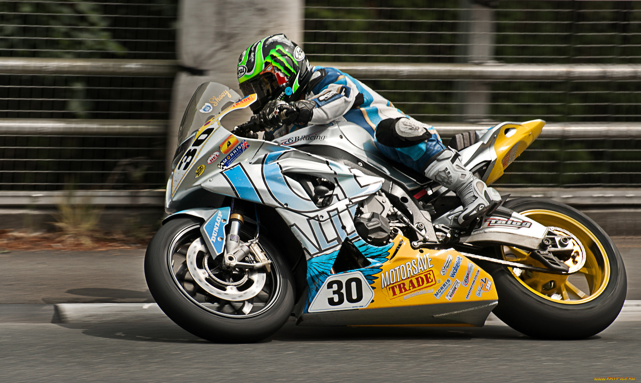 спорт, мотоспорт, трасса, байк, гонщик