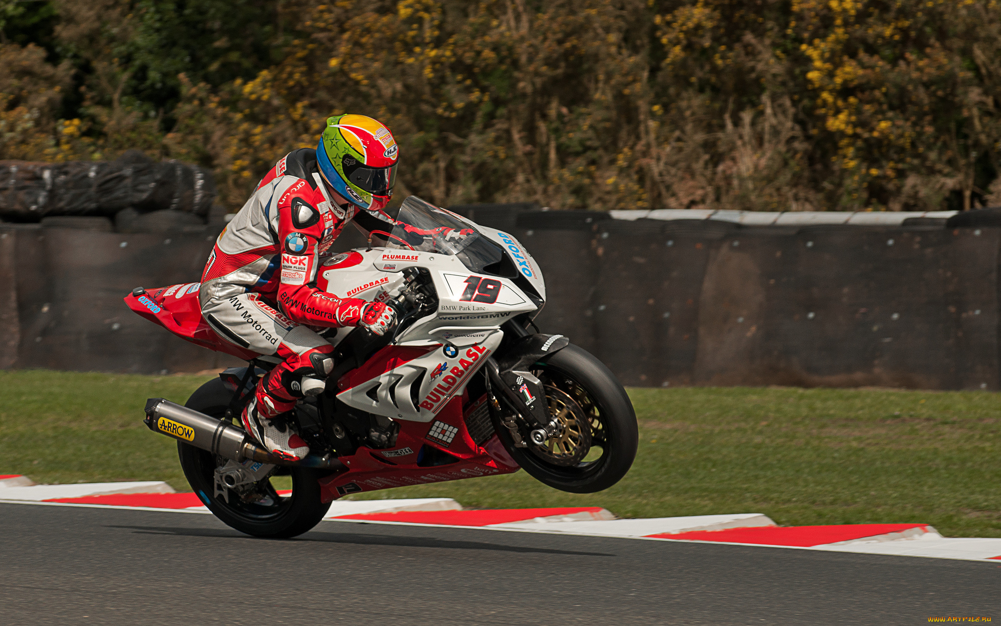 спорт, мотоспорт, гонщик, байк, трасса