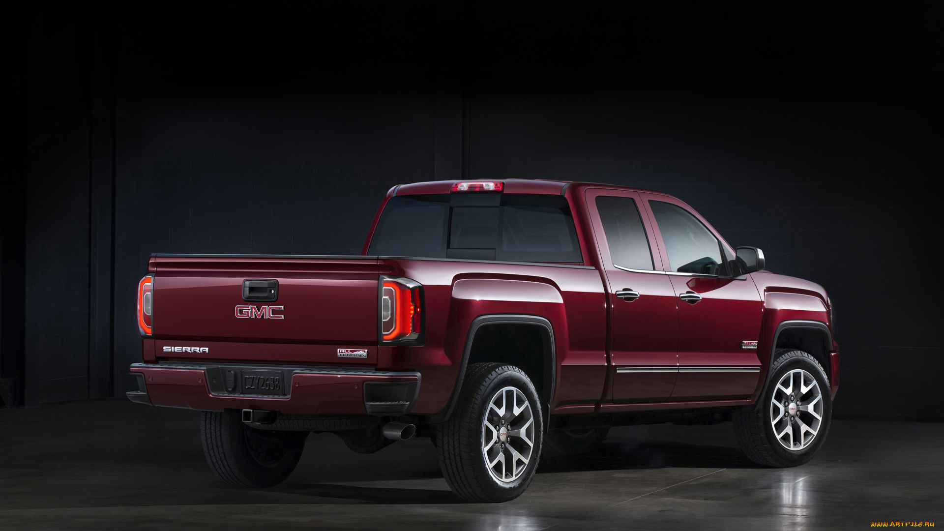 автомобили, gm-gmc, all, terrain, sierra, double, cab, 1500, gmc, 2016г