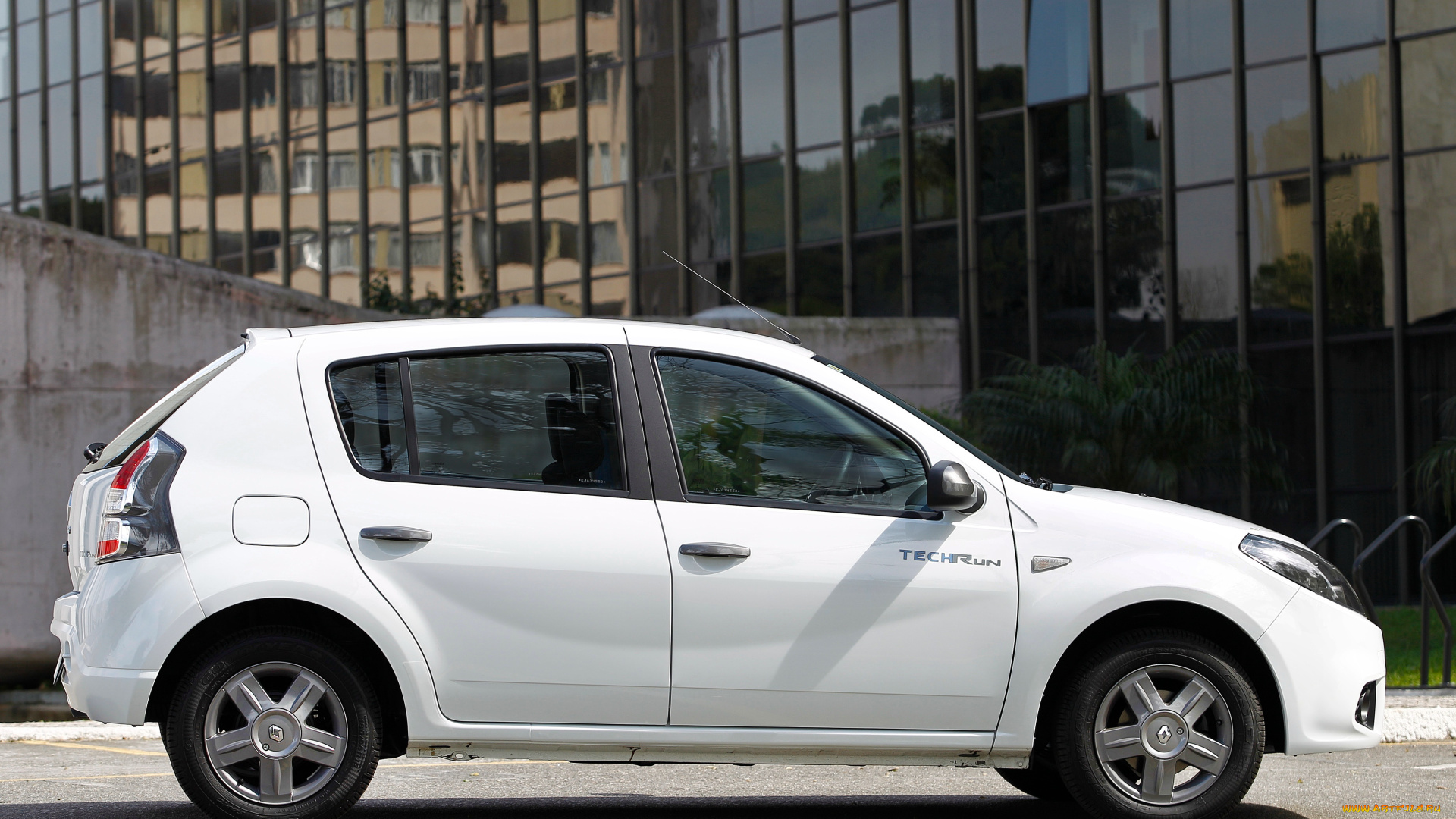 автомобили, renault, sandero, tech, run, 2013г, светлый