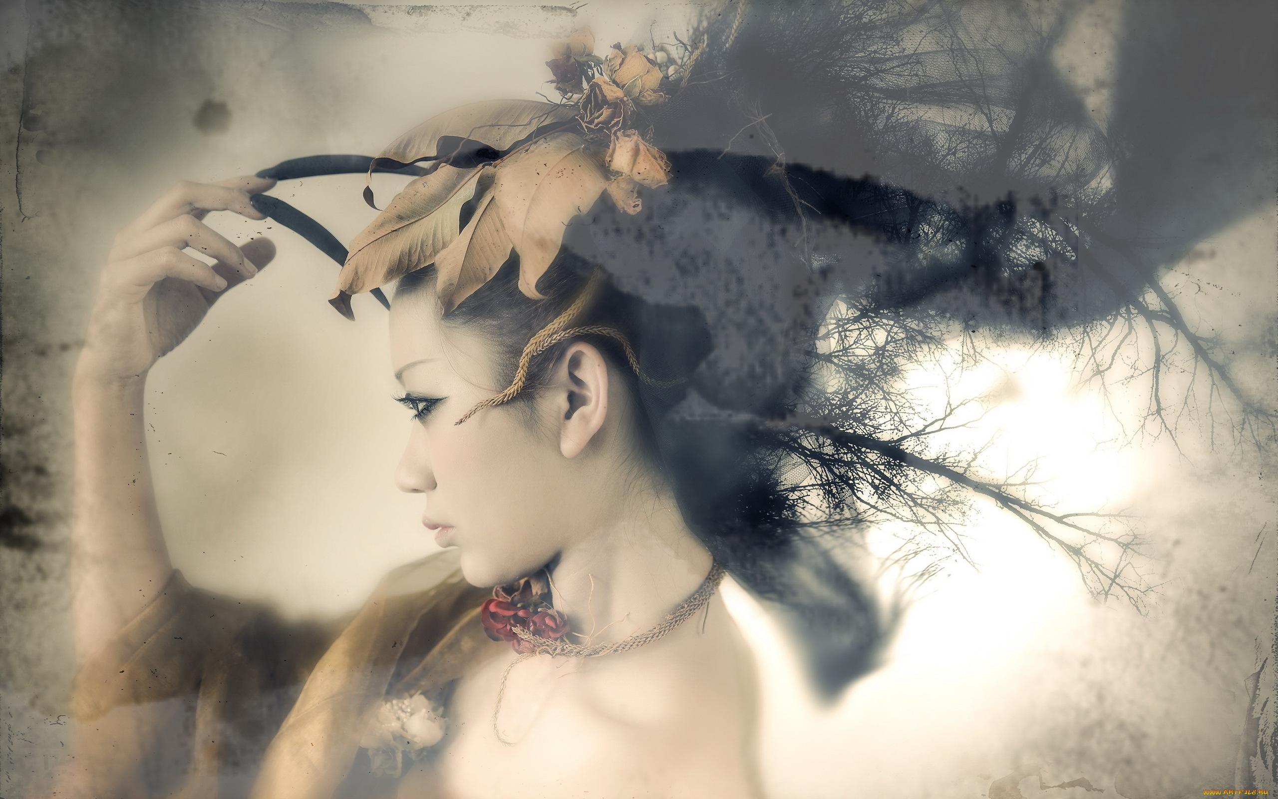 девушки, -unsort, , креатив, стиль, девушка, азиатка