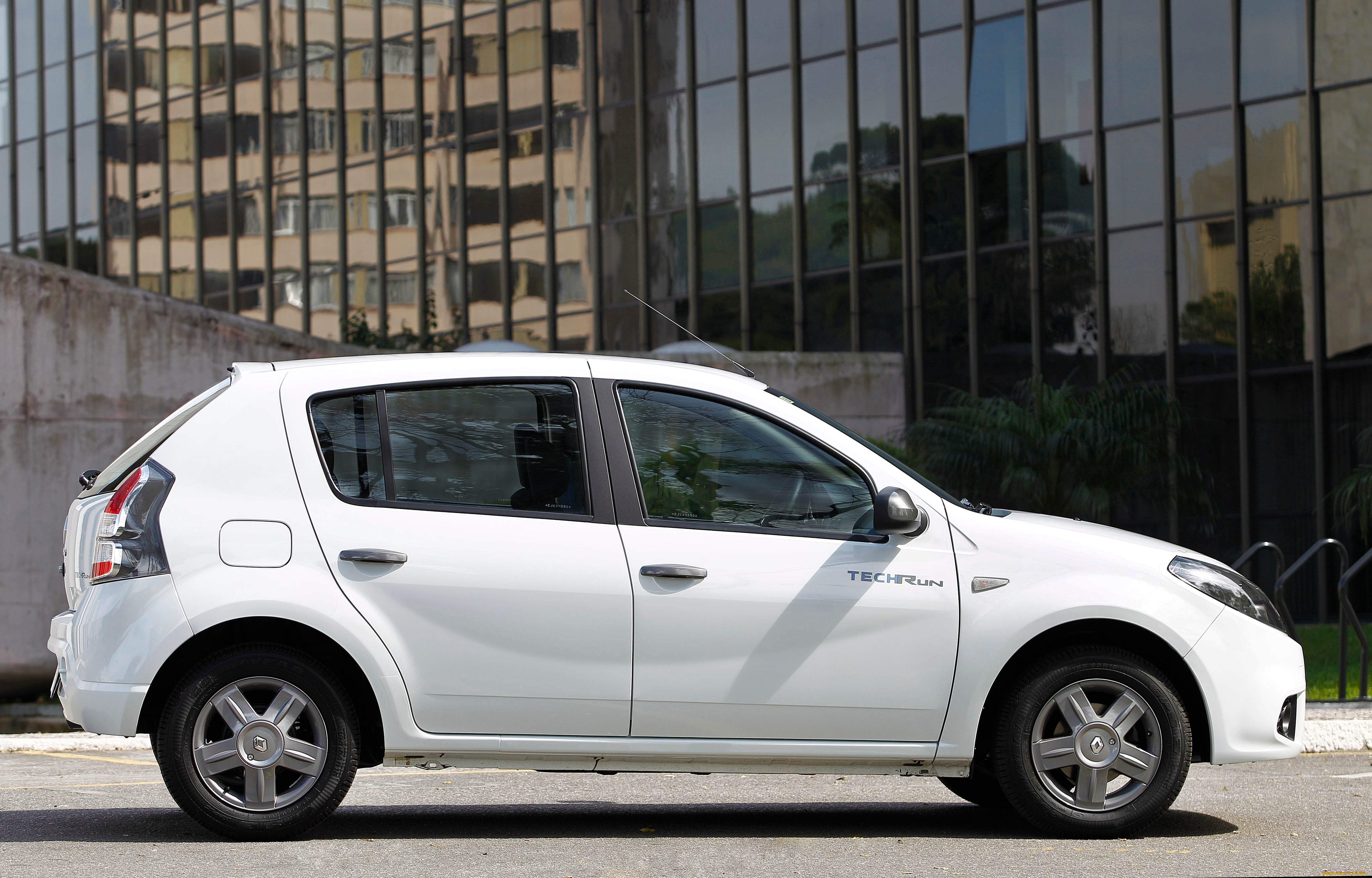 автомобили, renault, sandero, tech, run, 2013г, светлый