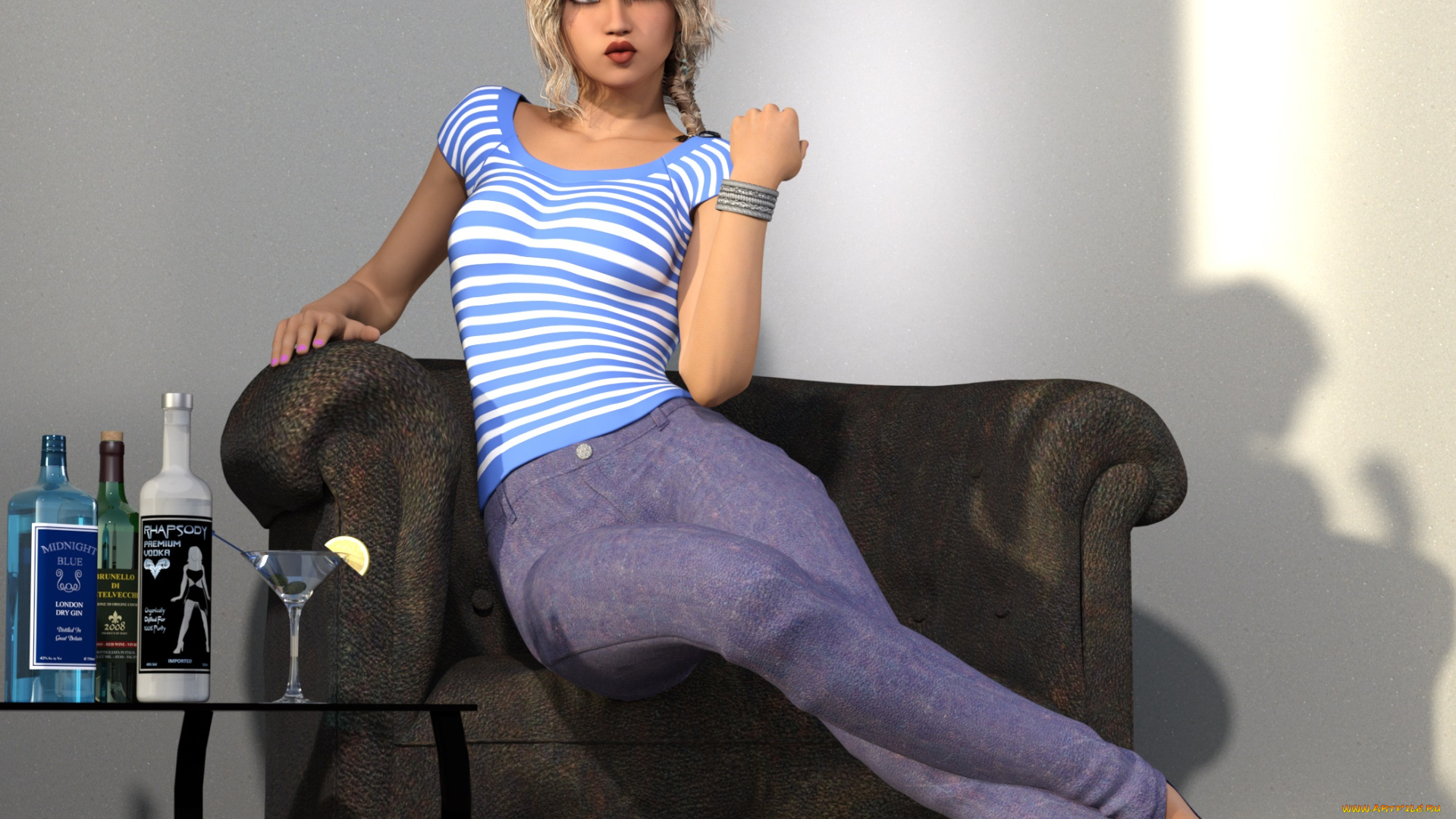 3д, графика, люди, , people, фон, взгляд, девушка