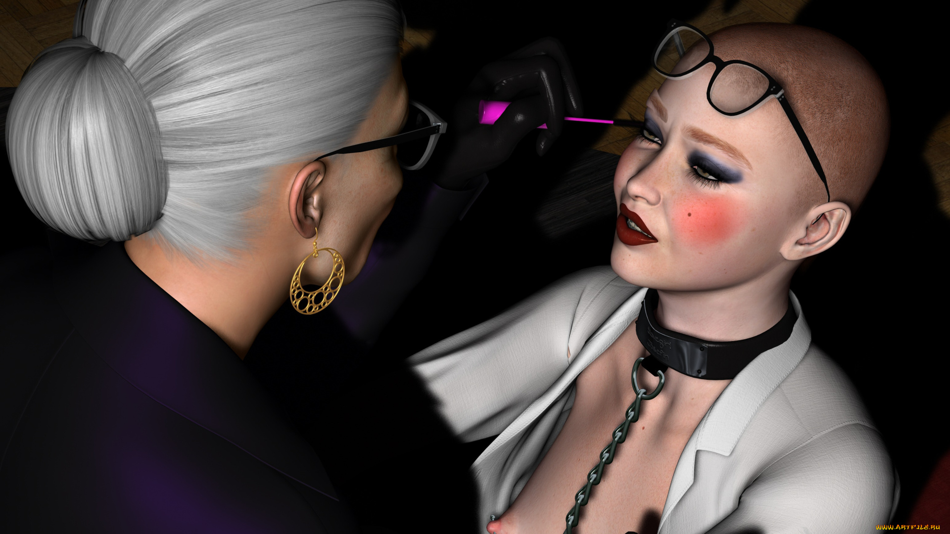 3д, графика, люди, , people, фон, взгляд, девушка