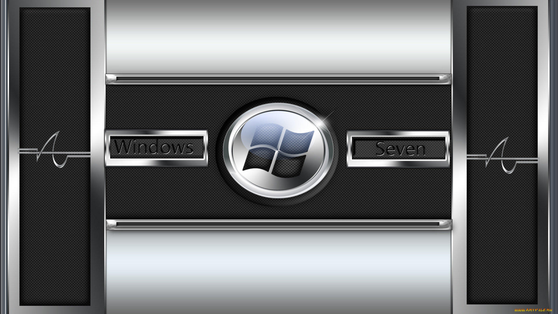 компьютеры, windows, 7, , vienna, фон, логотип