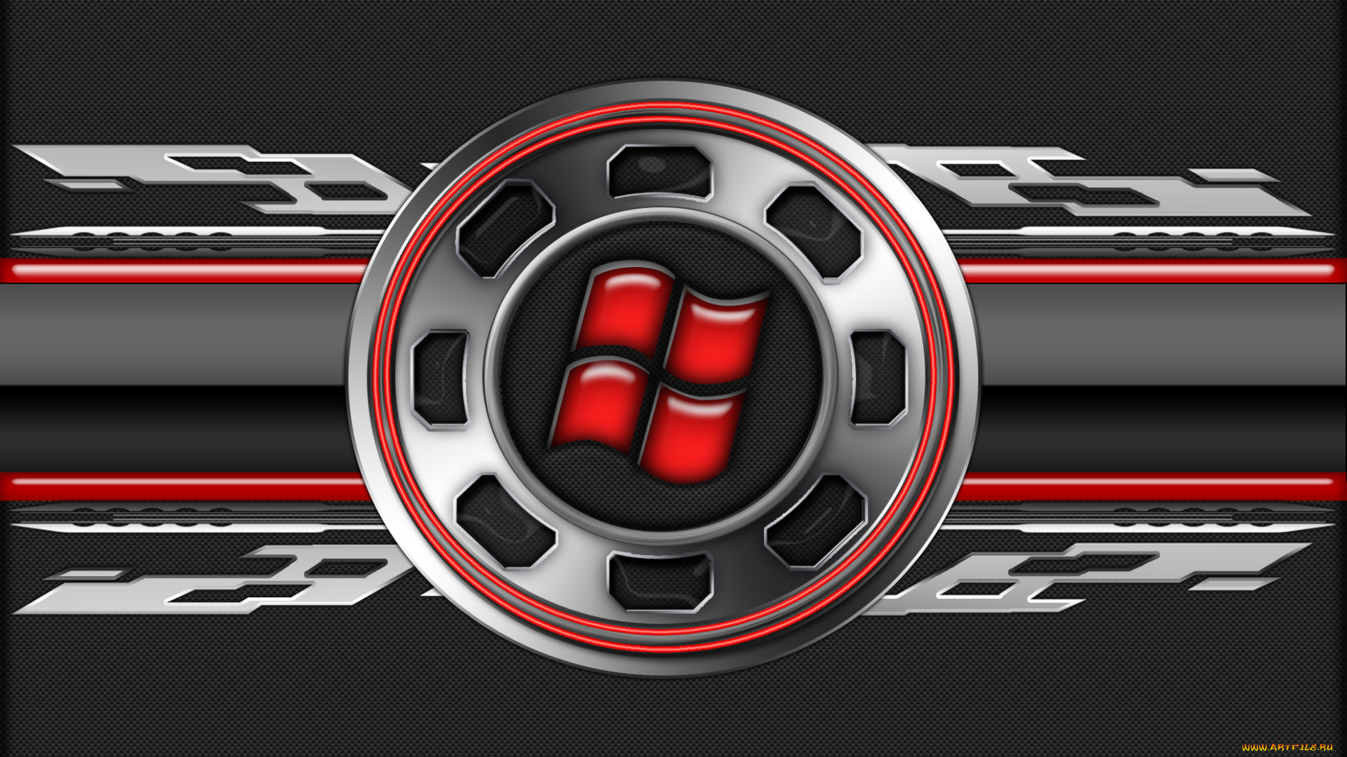 компьютеры, windows, 7, , vienna, фон, логотип