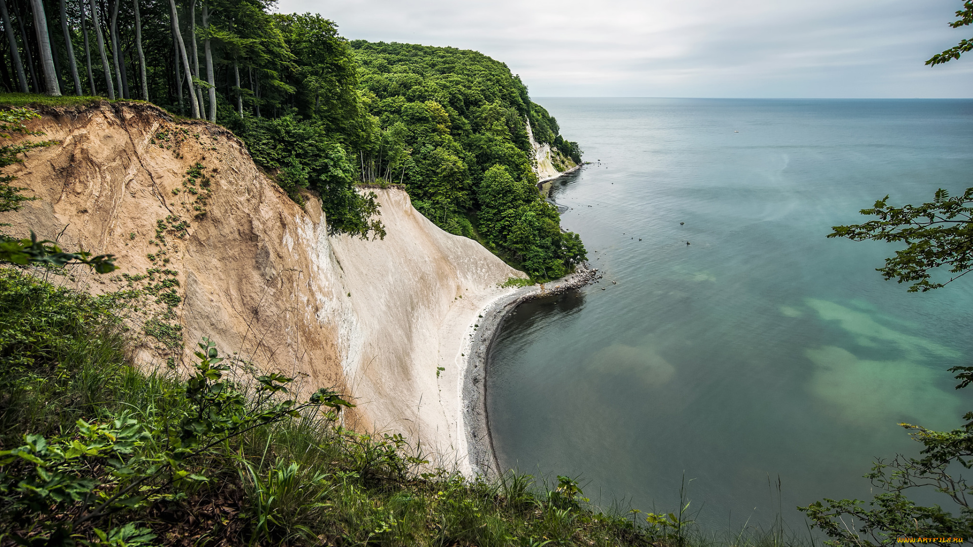 природа, побережье, берег, море