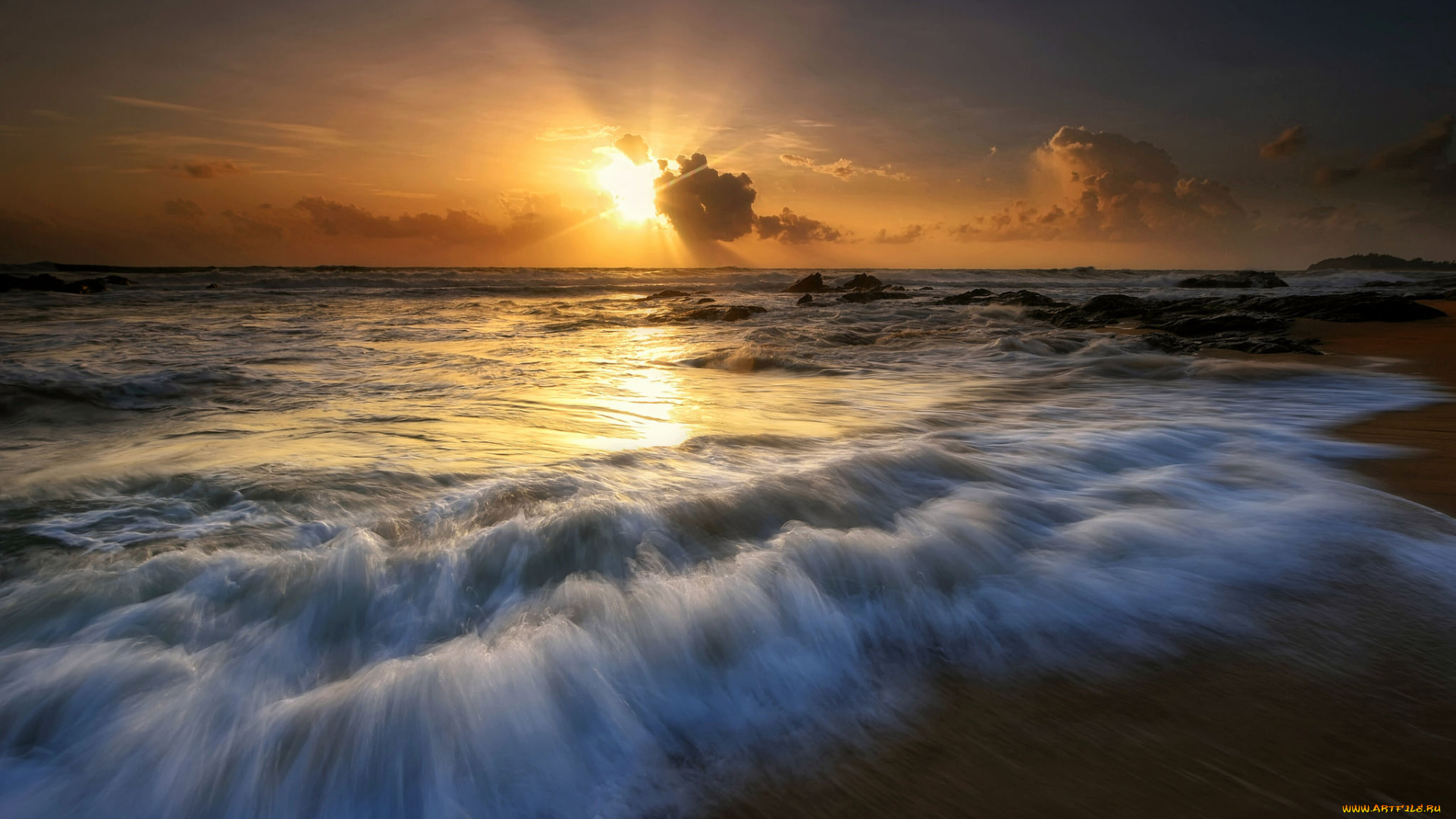 природа, восходы, закаты, рассвет