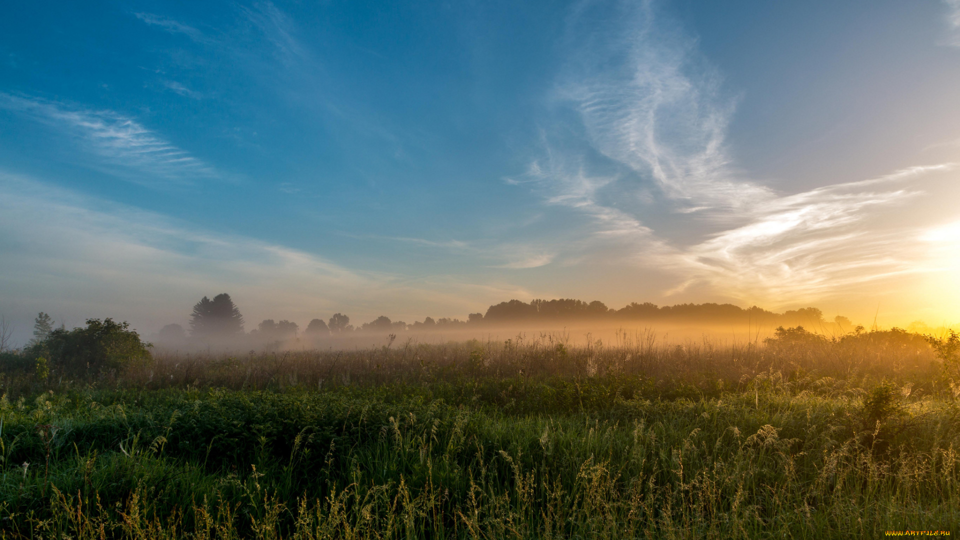 природа, восходы, закаты, рассвет