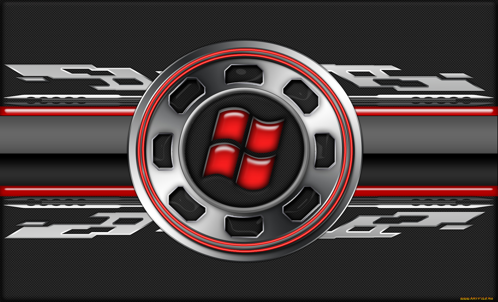 компьютеры, windows, 7, , vienna, фон, логотип