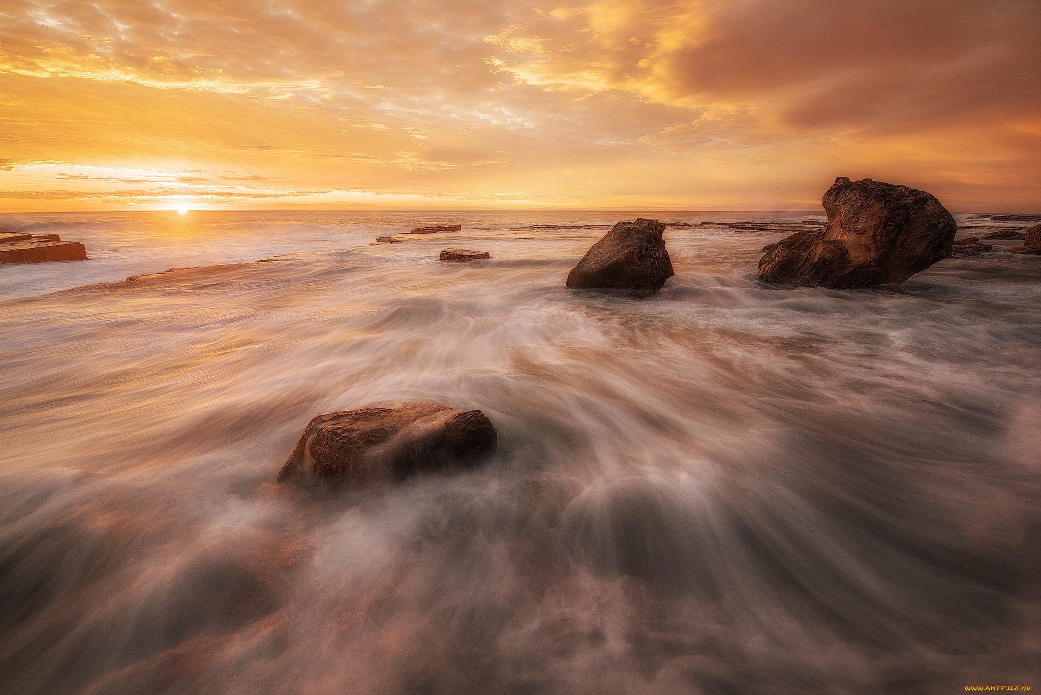 природа, восходы, закаты, рассвет