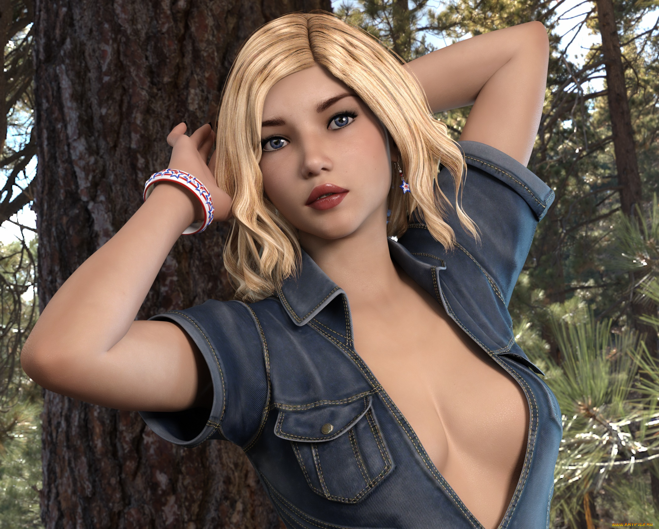 3д, графика, люди, , people, фон, взгляд, девушка