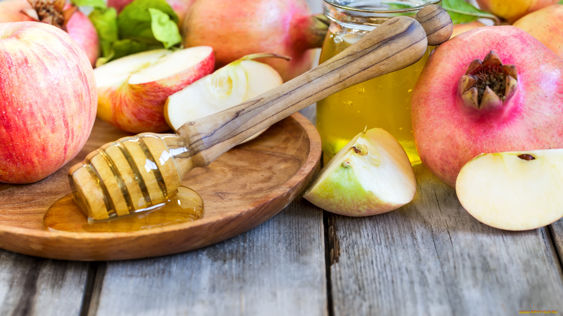 еда, мёд, , варенье, , повидло, , джем, гранат, фрукты, мед, яблоки