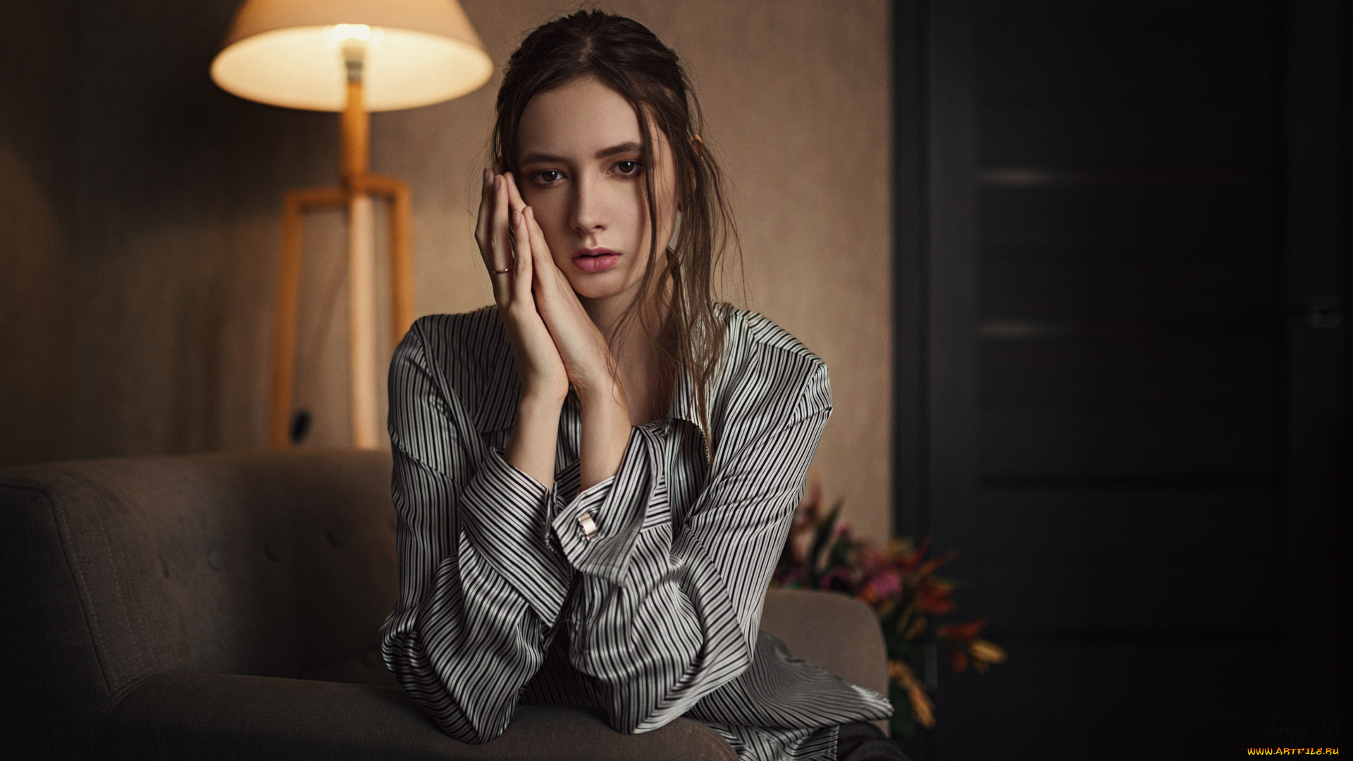 девушка, девушки, -unsort, , брюнетки, темноволосые, модель