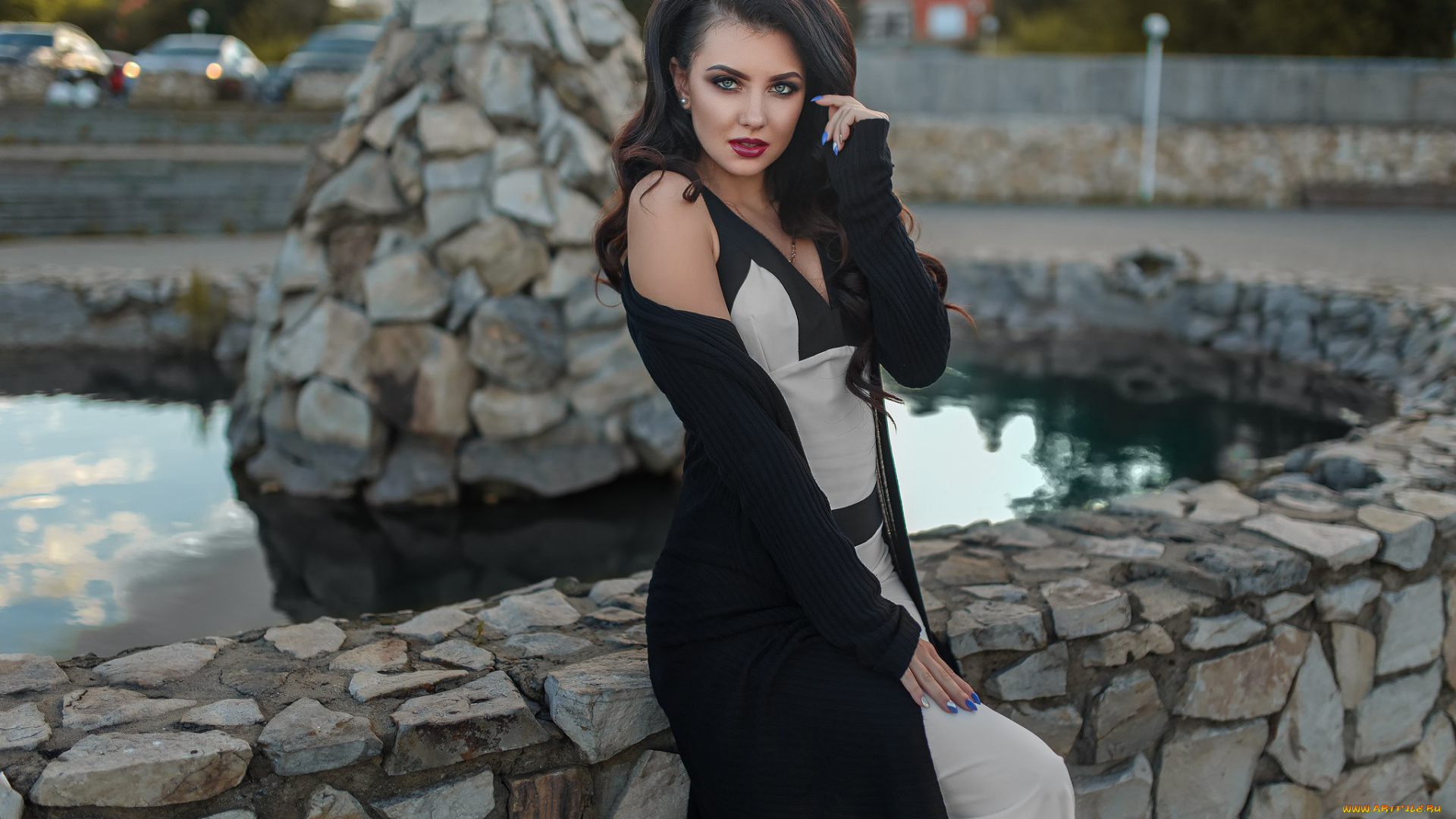 девушка, девушки, -unsort, , брюнетки, темноволосые, модель