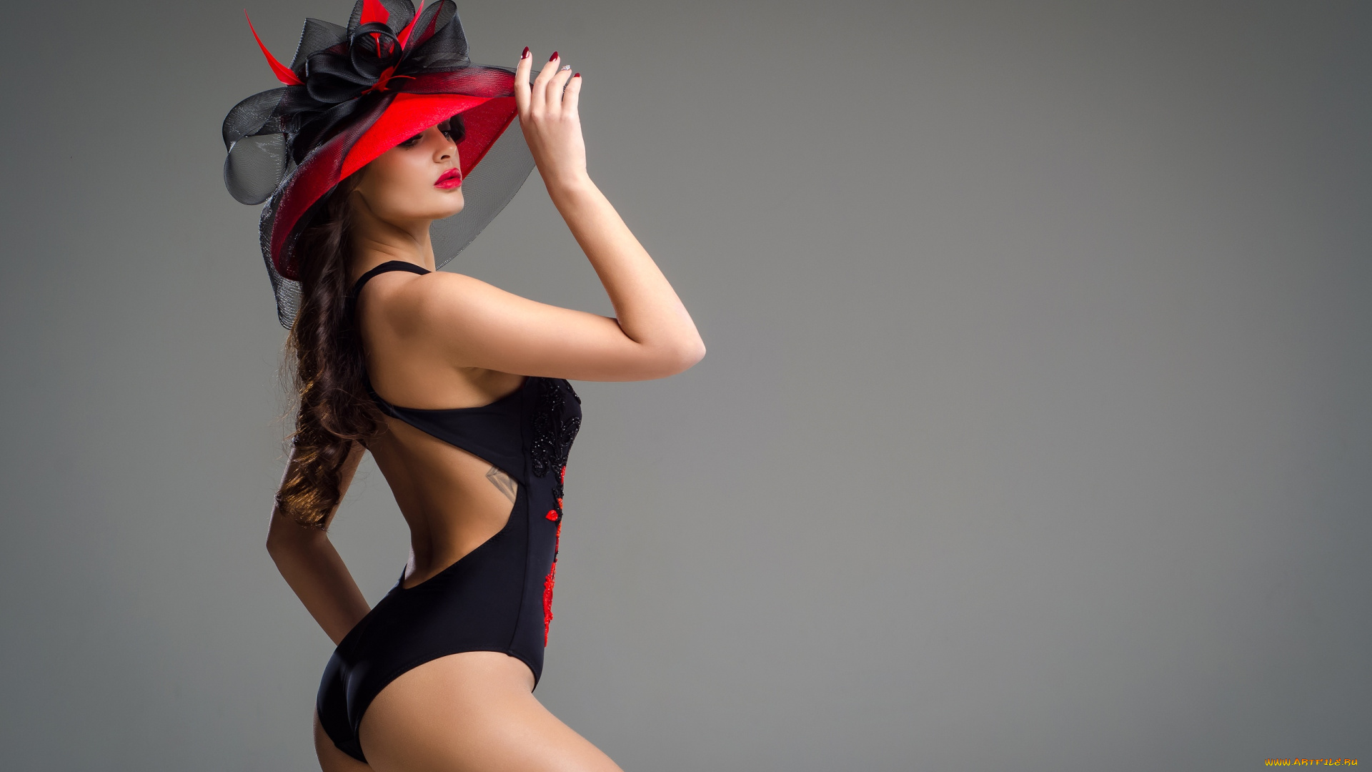 девушка, девушки, -unsort, , брюнетки, темноволосые, модель