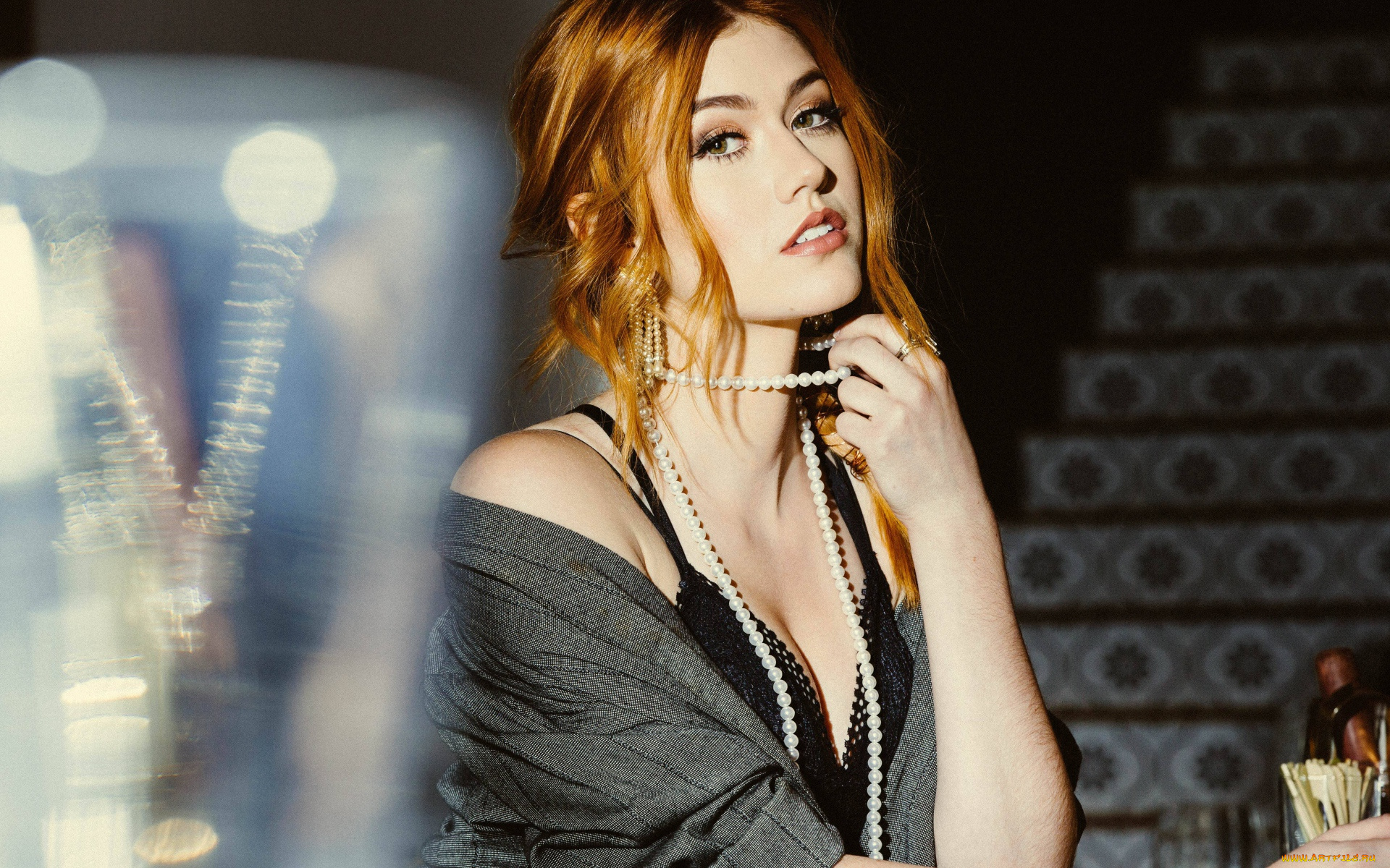 девушки, -unsort, , рыжеволосые, и, другие, рыжая, бусы, katherine, mcnamara