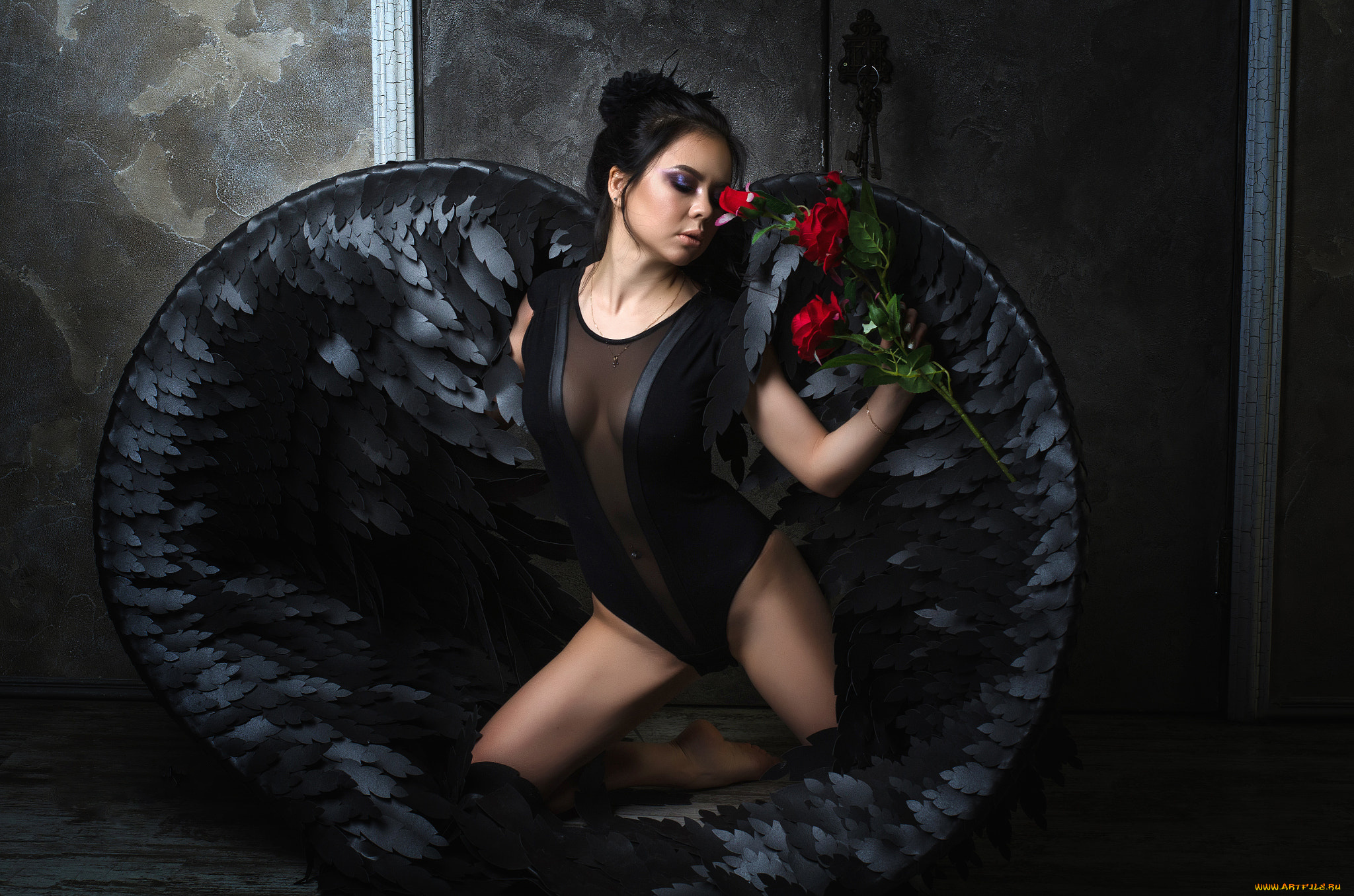 девушка, девушки, -unsort, , брюнетки, темноволосые, модель