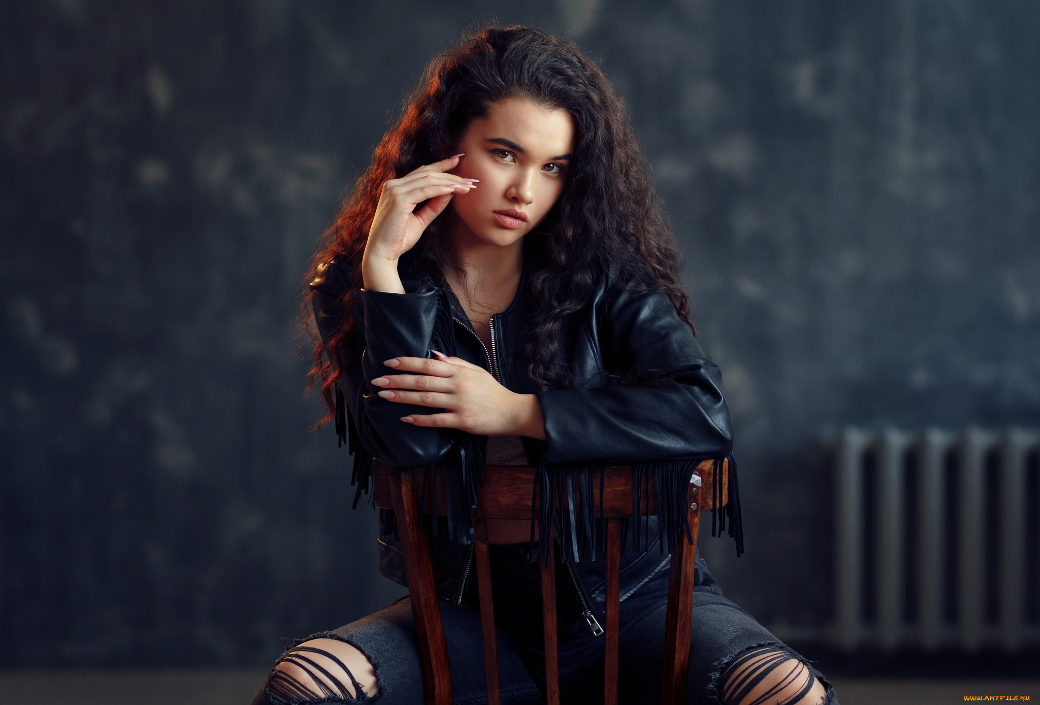 девушки, -unsort, , брюнетки, темноволосые, взгляд, лицо, милена, камайгородская