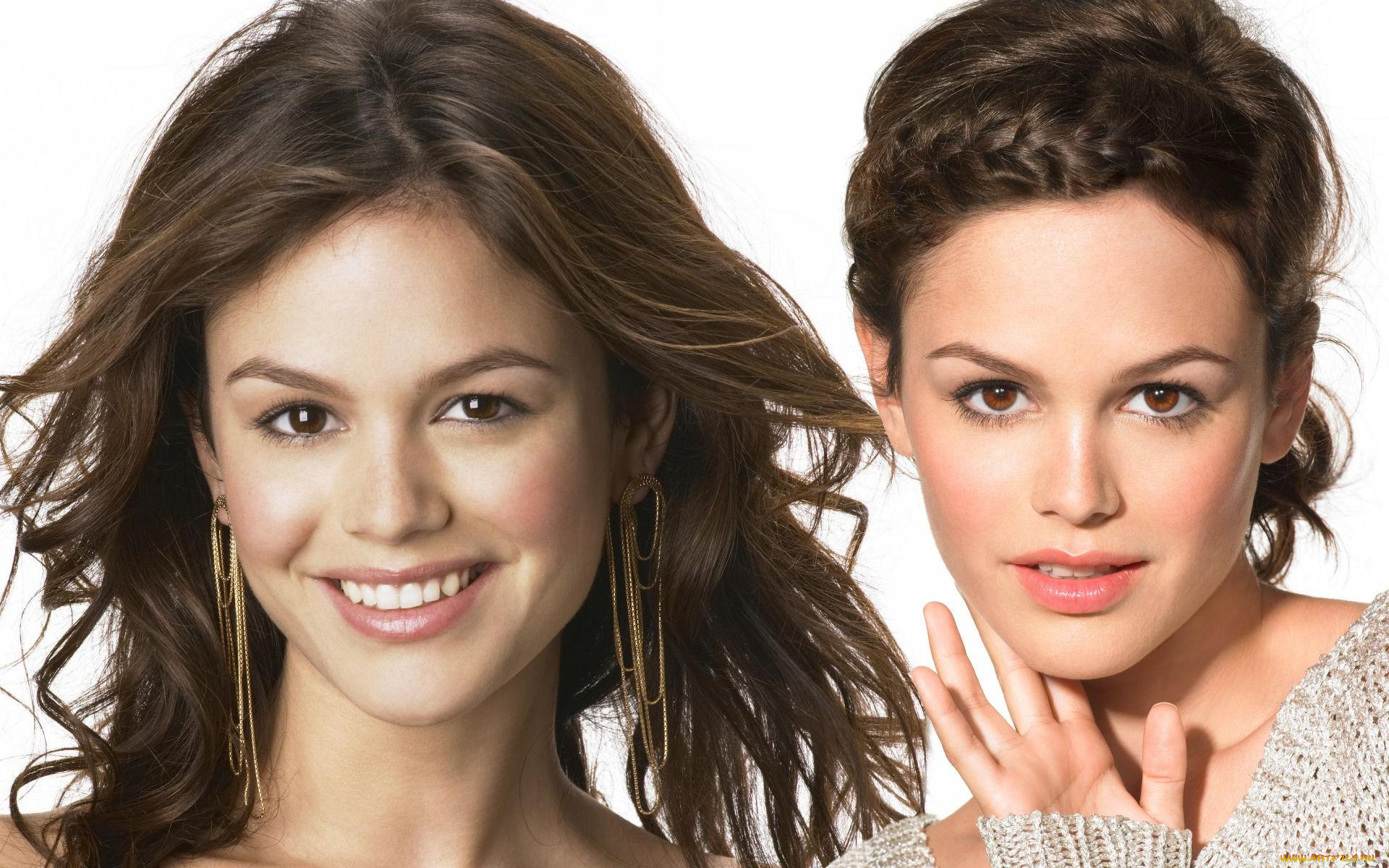 девушки, rachel, bilson, свитер, серьги, улыбка, лицо, актриса