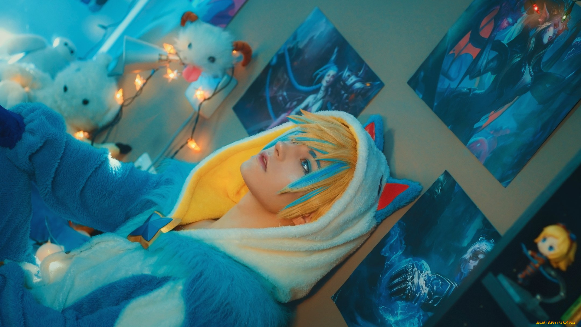 мужчины, -, креатив, , косплей, кугуруми, рисунки, поро