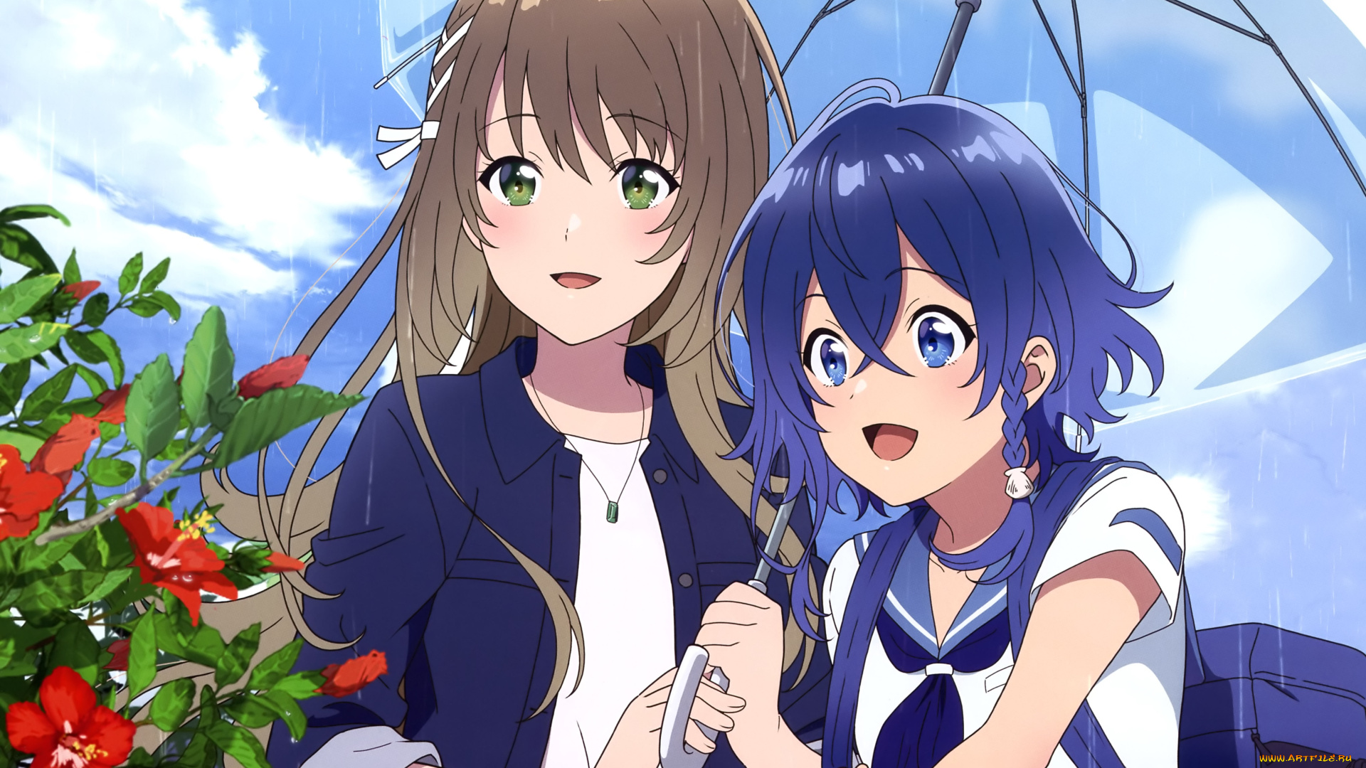 shiroi, suna, no, aquatope, аниме, aquatope, of, white, sand