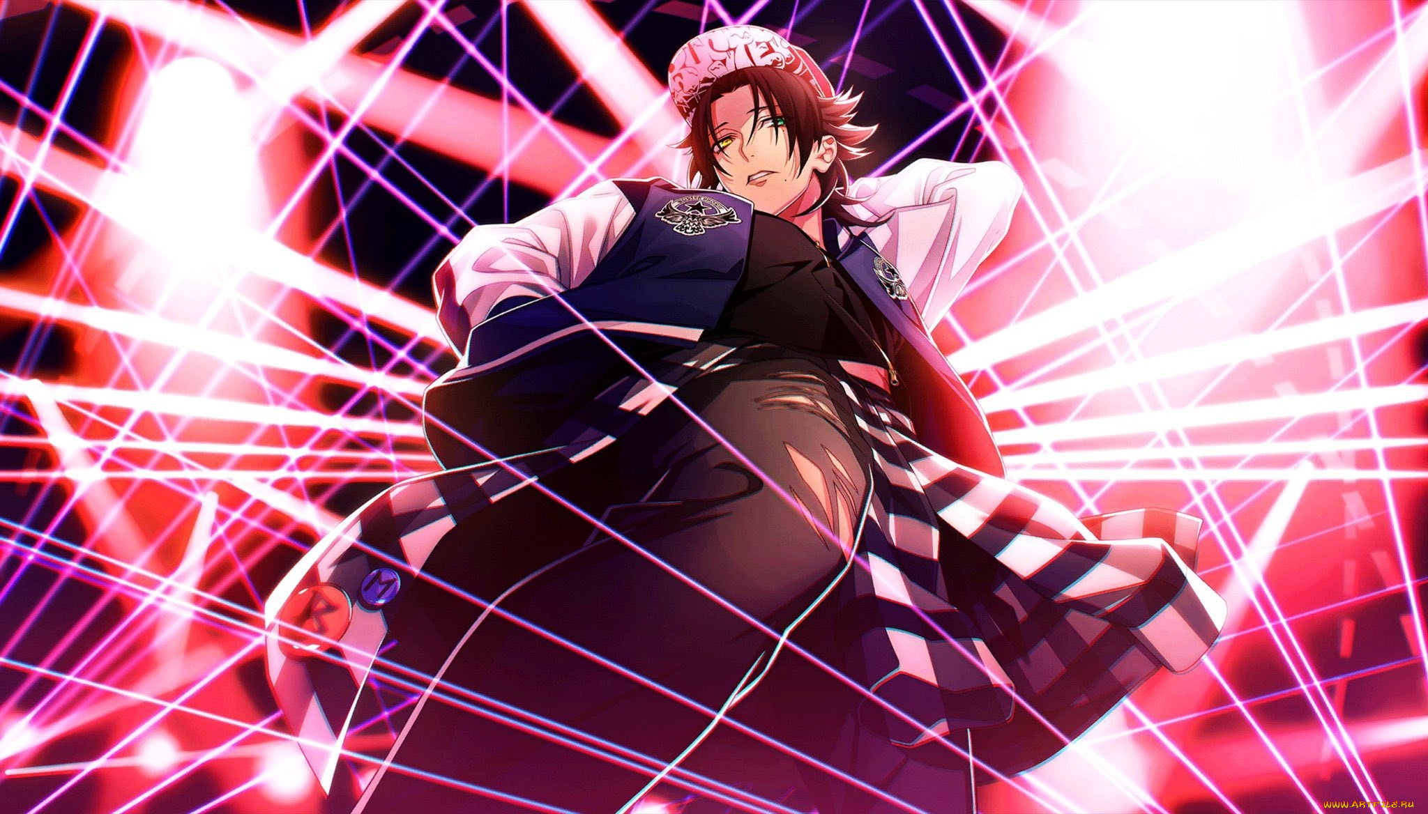 аниме, hypnosis, mic, hypnosis, mic