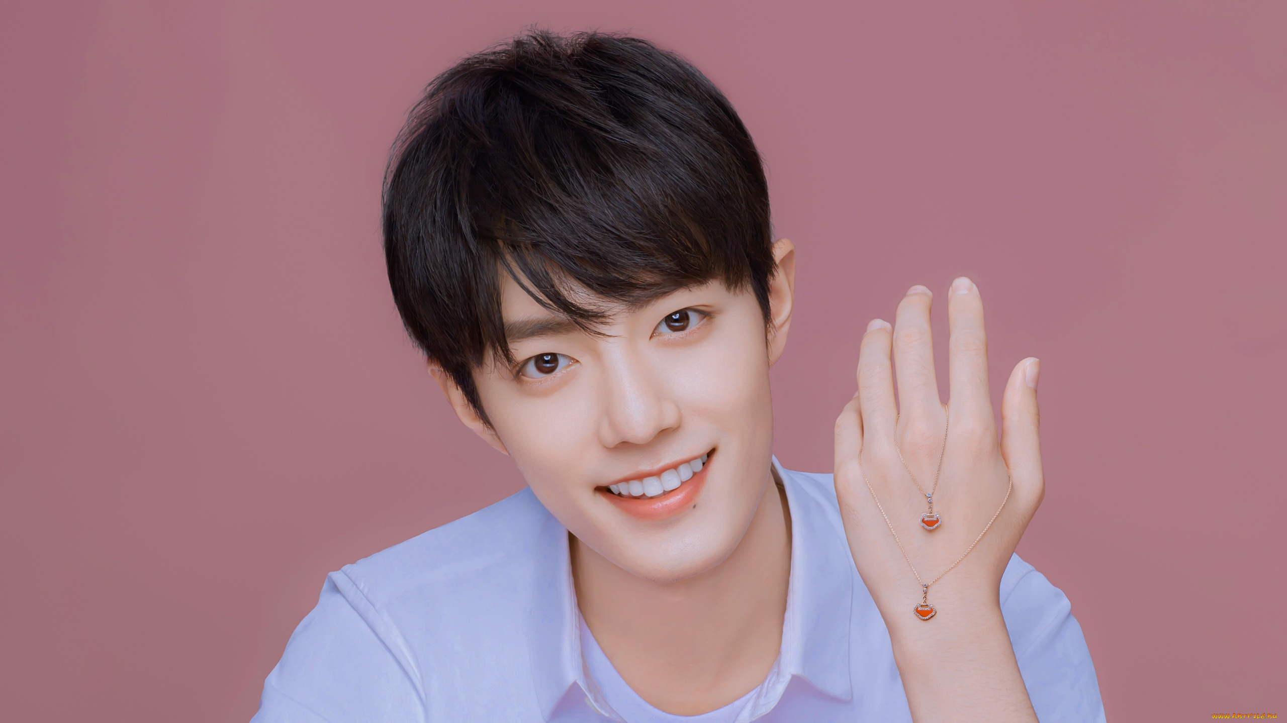 мужчины, xiao, zhan, актер, рука, украшения