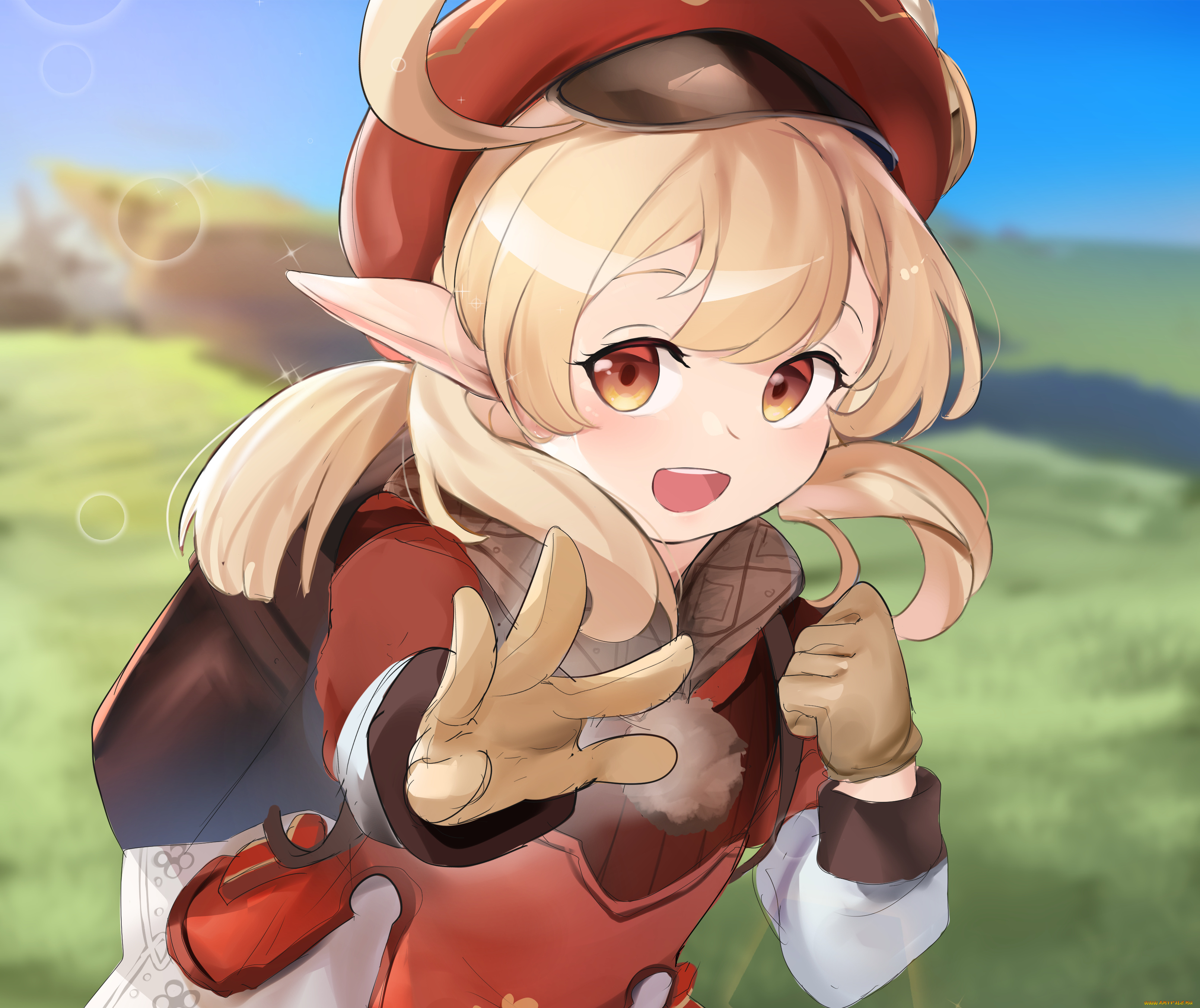 аниме, genshin, impact, genshin, impact