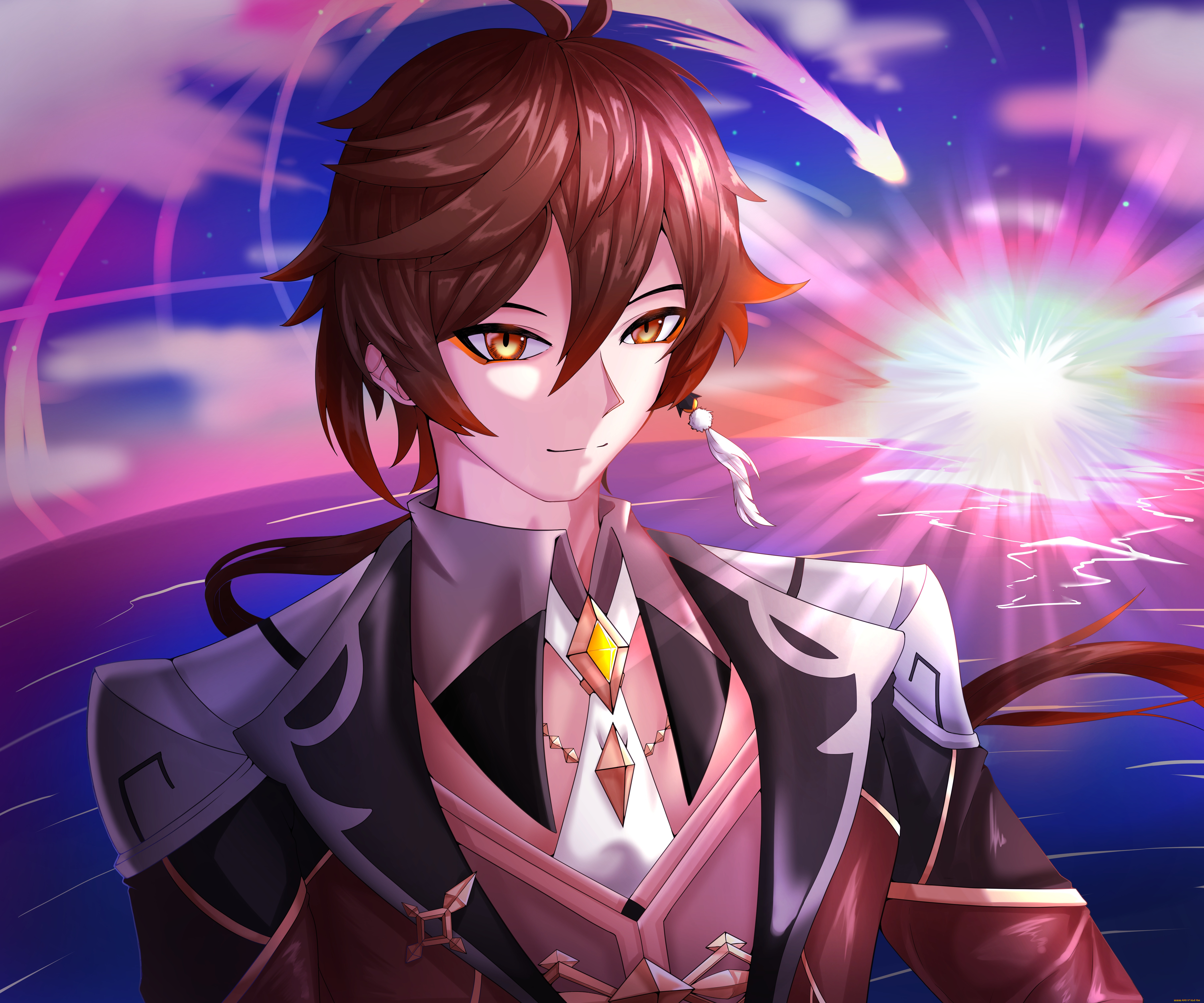 аниме, genshin, impact, genshin, impact