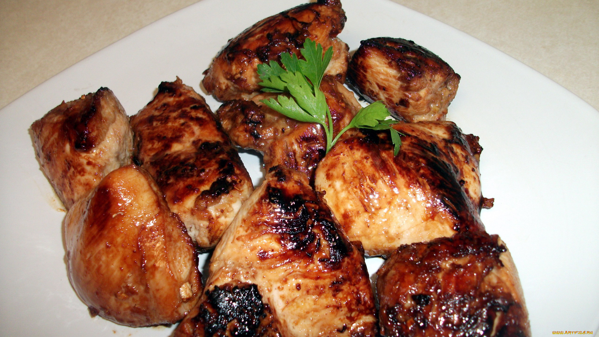 еда, мясные, блюда, корейская, кухня, мясо, петрушка