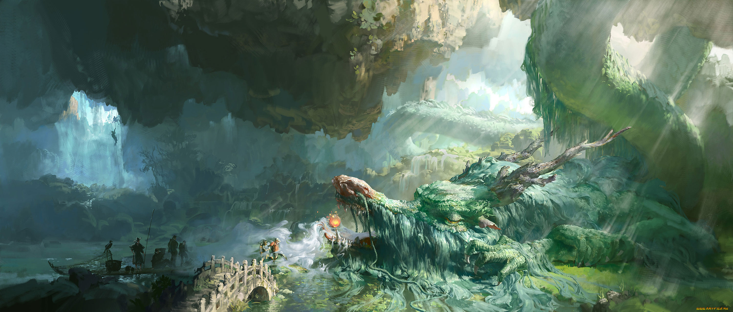 фэнтези, драконы, дракон, смерть, люди