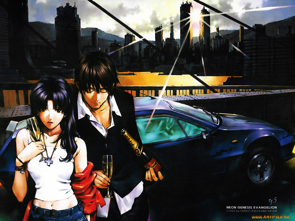 аниме, evangelion