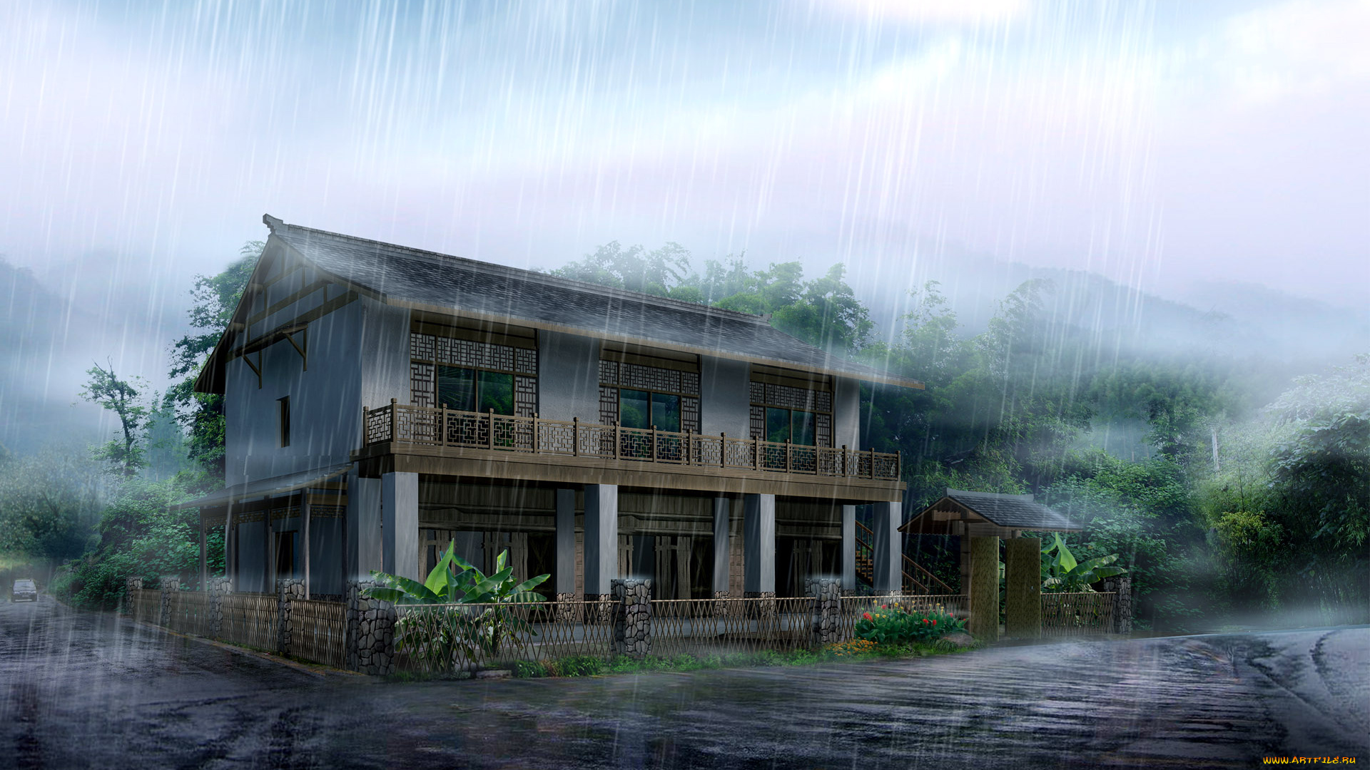 3д, графика, architecture, архитектура