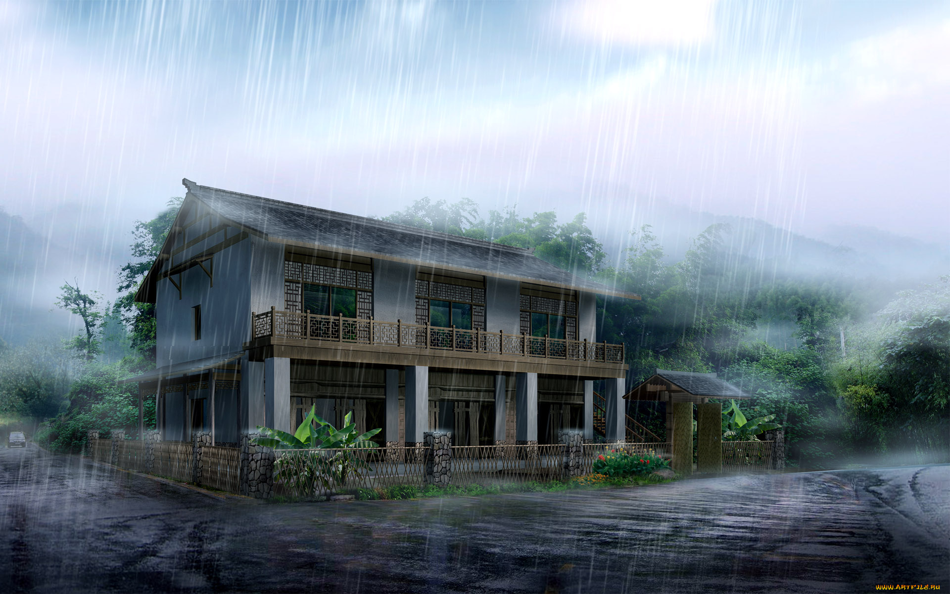 3д, графика, architecture, архитектура