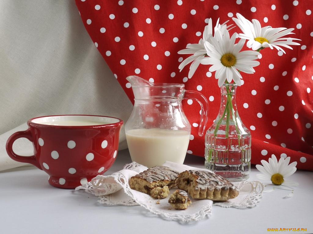nomdata, где, моя, большая, чашка, или, молоко, тульскими, пряниками, еда, натюрморт
