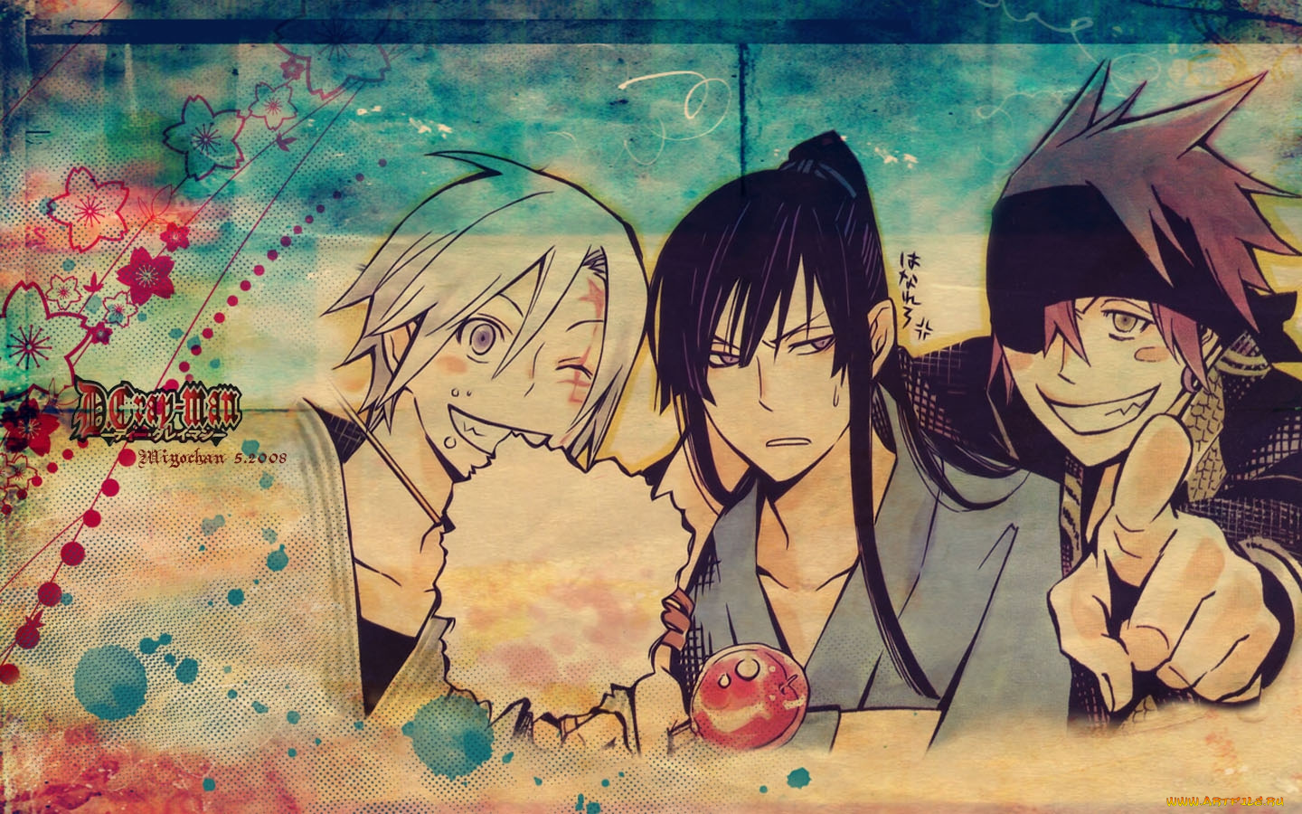 аниме, gray, man