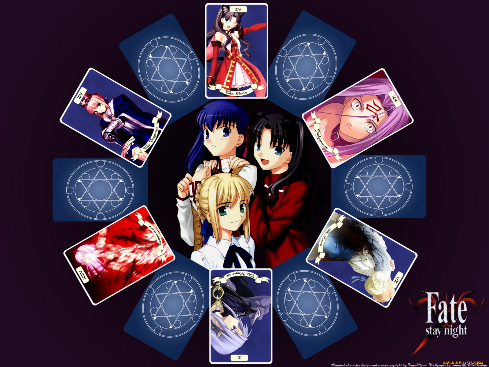 аниме, fate, stay, night