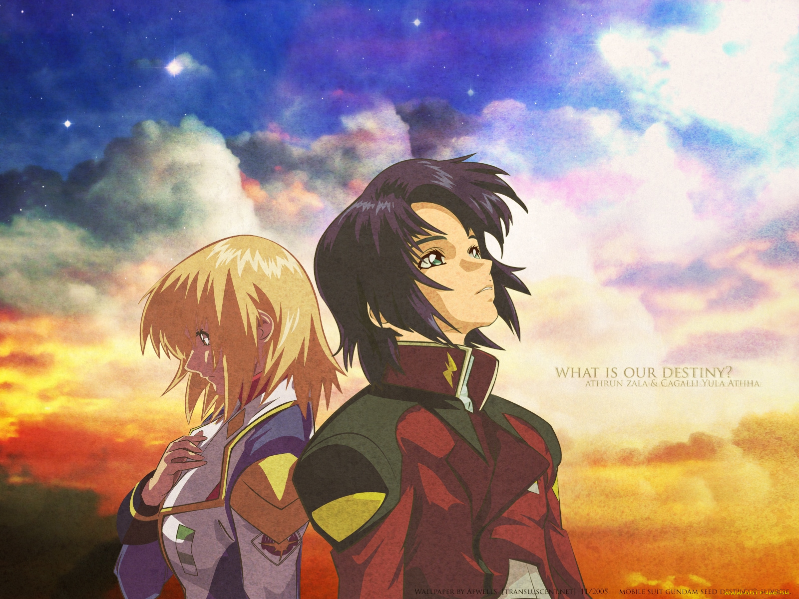 аниме, gundam, seed