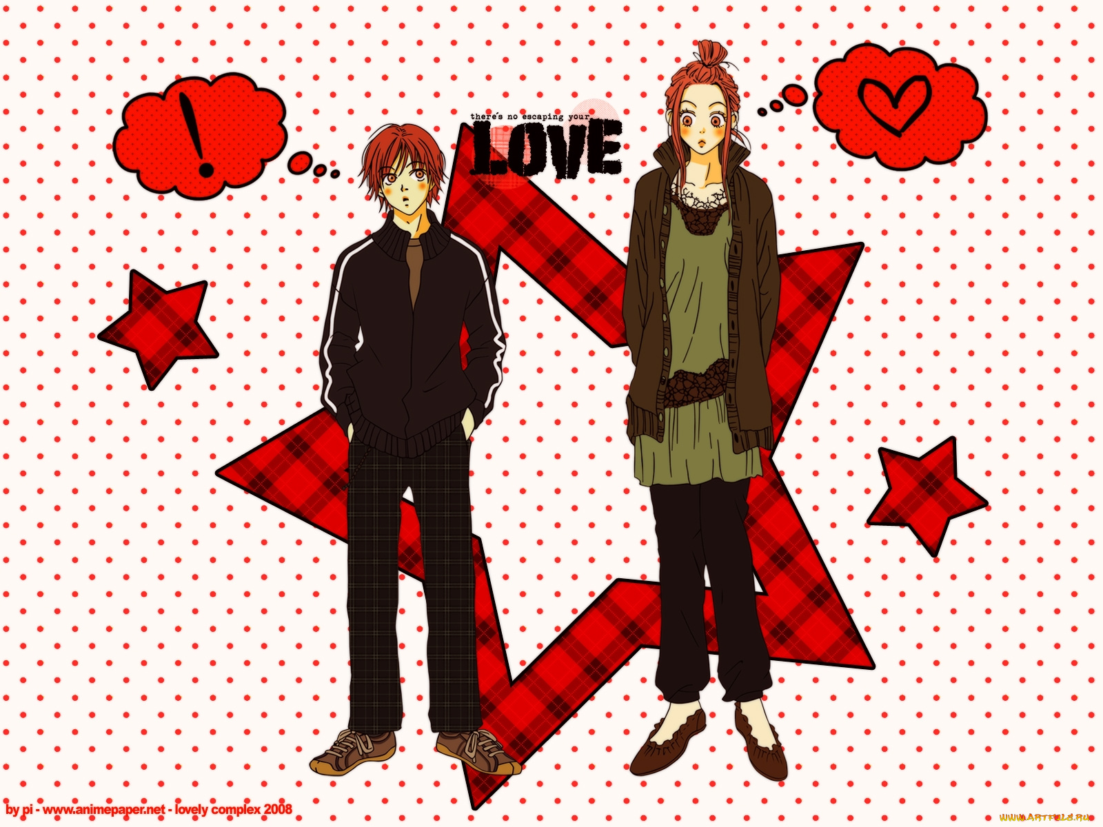 аниме, lovely, complex