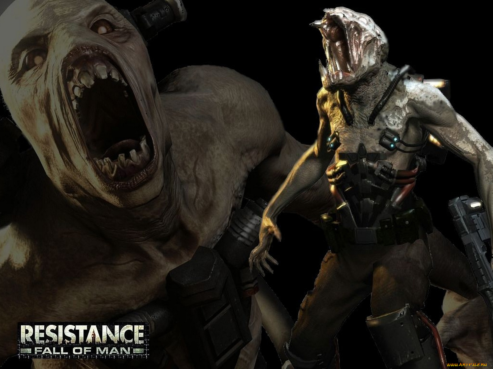 resistance, fall, of, man, видео, игры