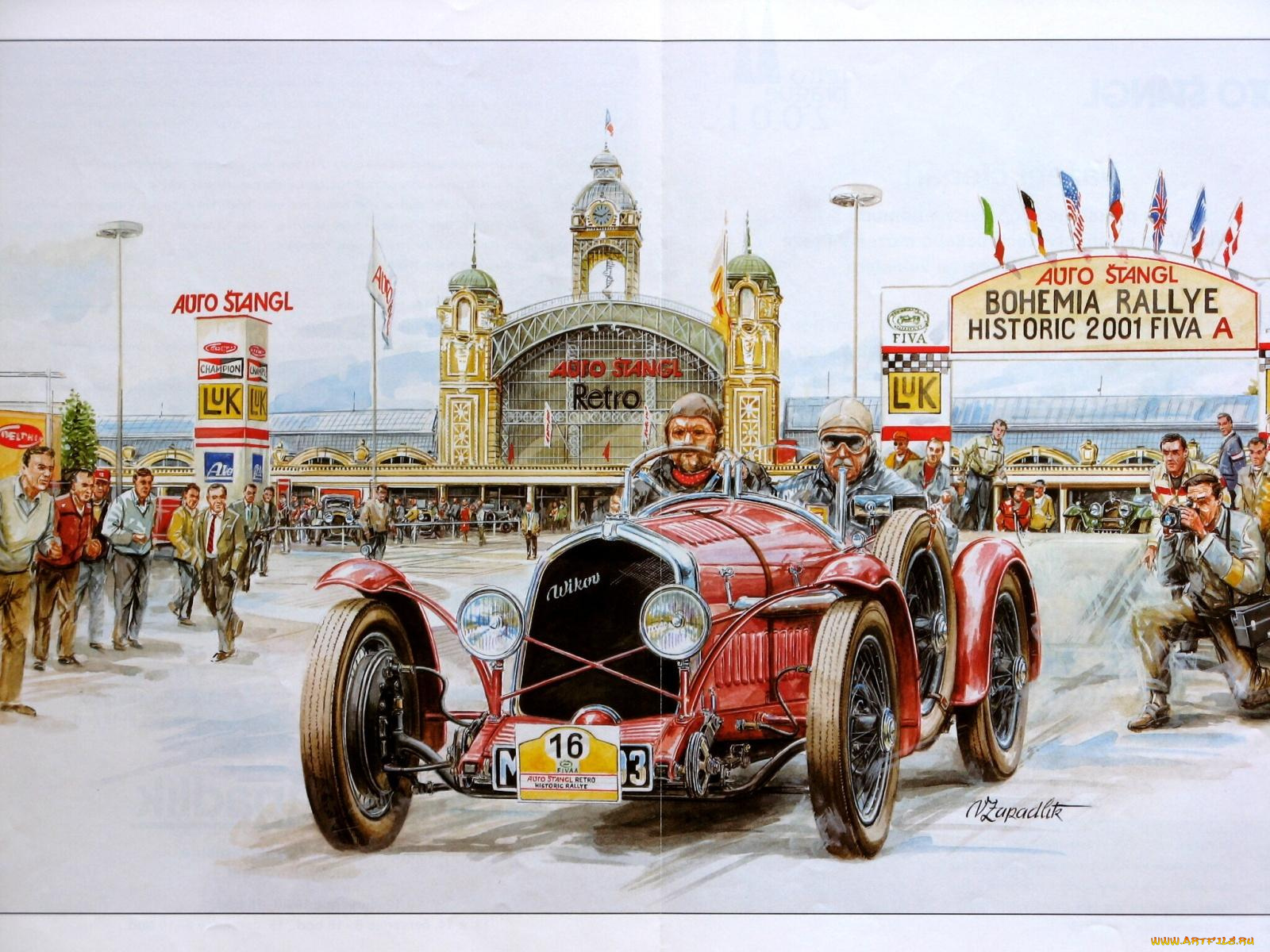 рисованные, авто, мото