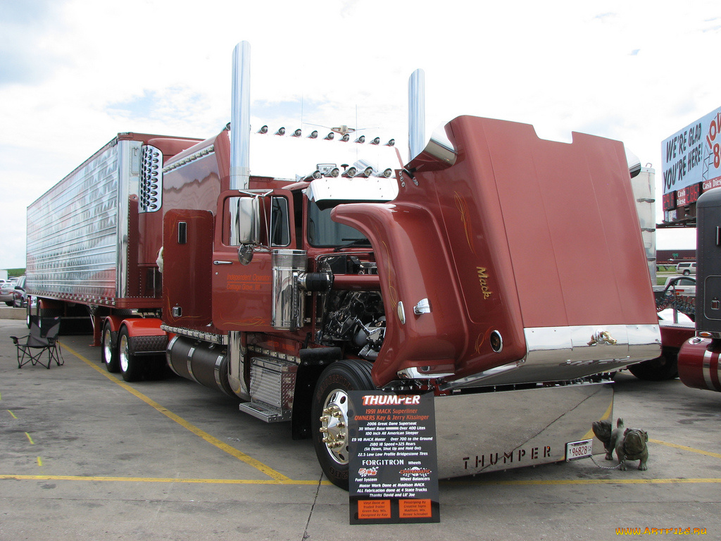 автомобили, mack